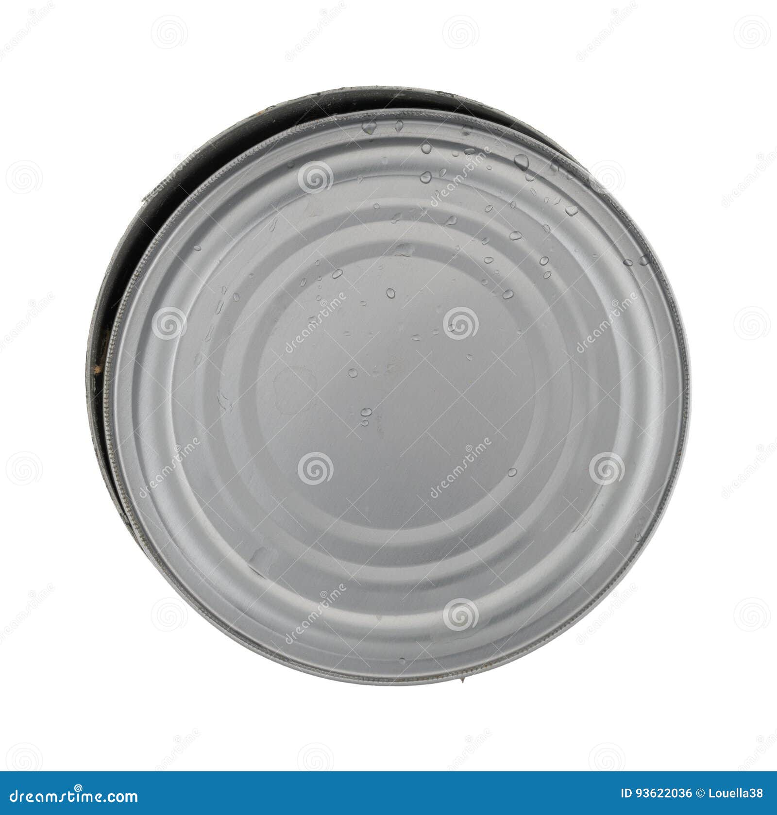 Empty Tuna Can with Lid on Top Stock Photo Image of empty, recyclable
