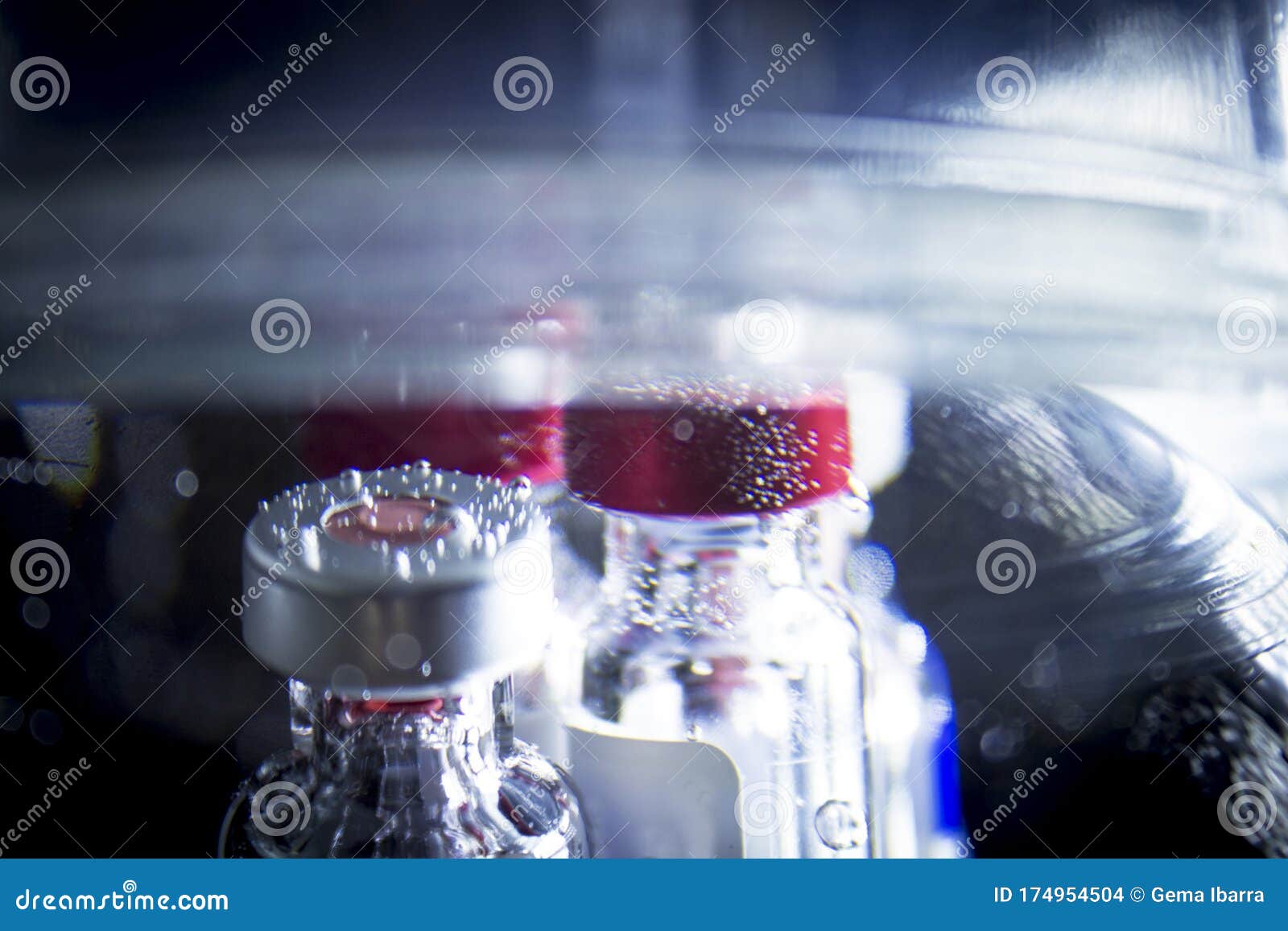 Empty medicine vials stock photo. Image of vial, healthcare 174954504