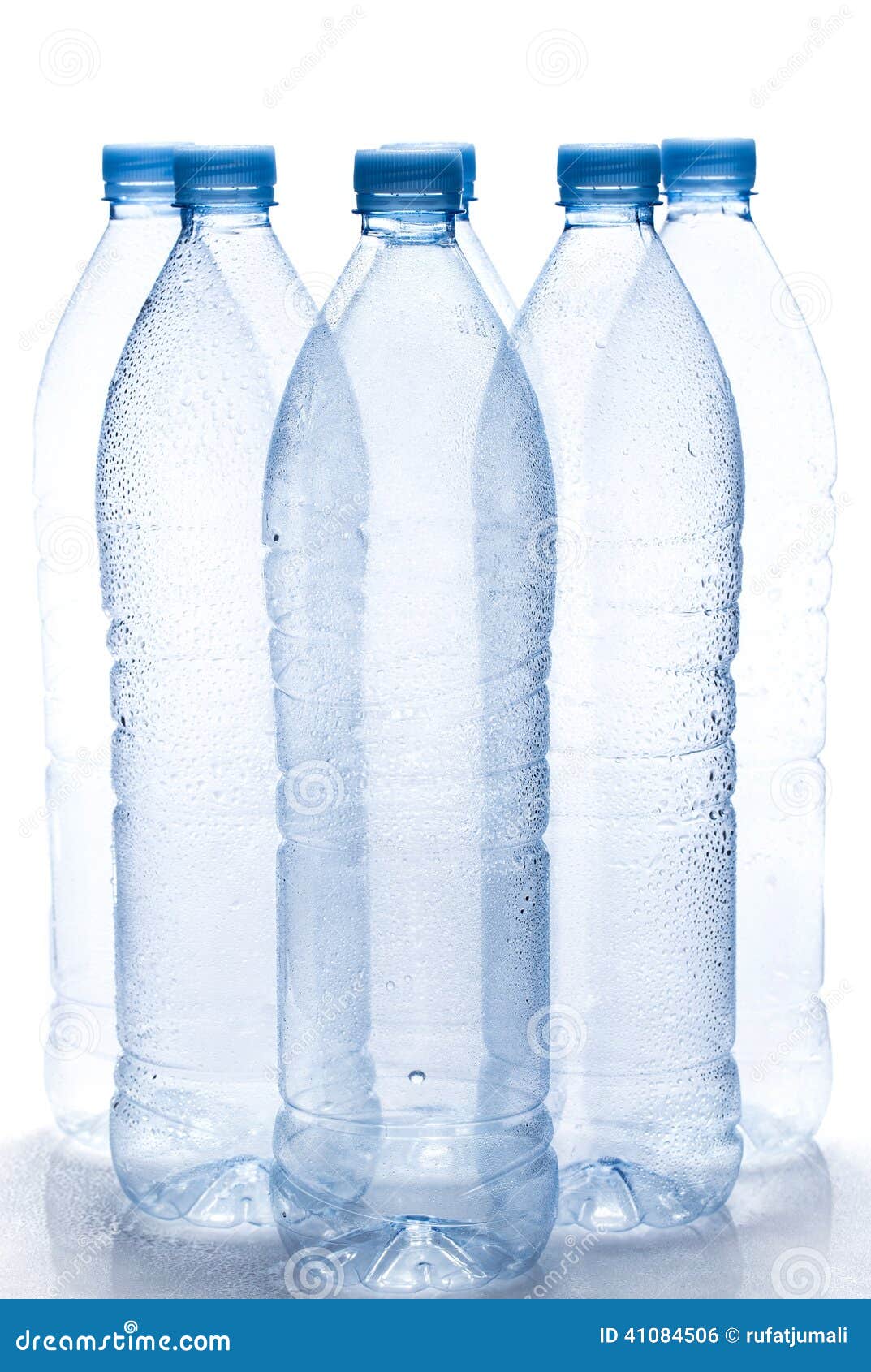 Empty water bottles stock photo. Image of discard, material 41084506