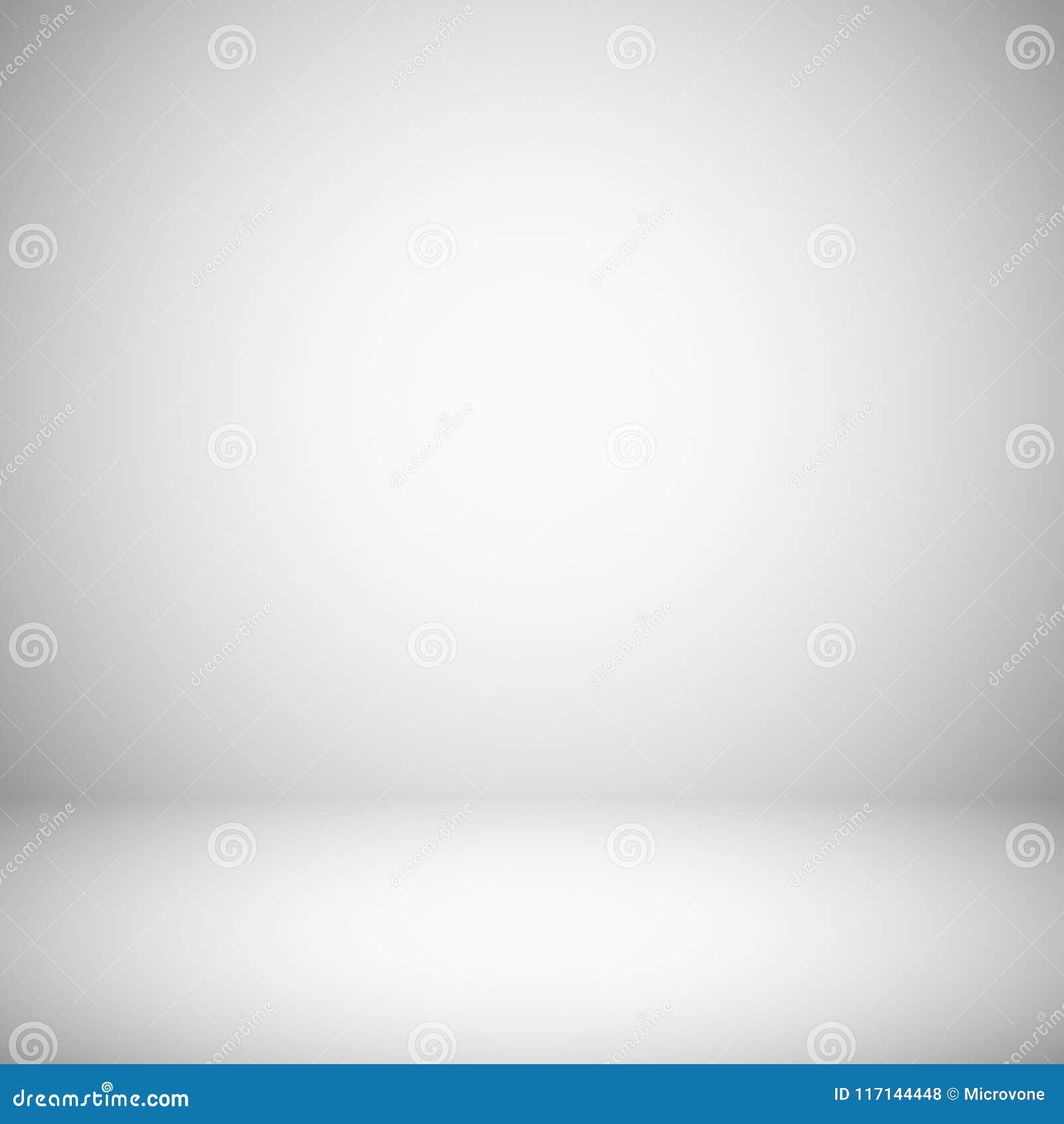 Empty White and Gray Light Studio Room Interior. 3d Plain Grey Soft  Gradient Vector Background Stock Vector - Illustration of place, shade:  117144448
