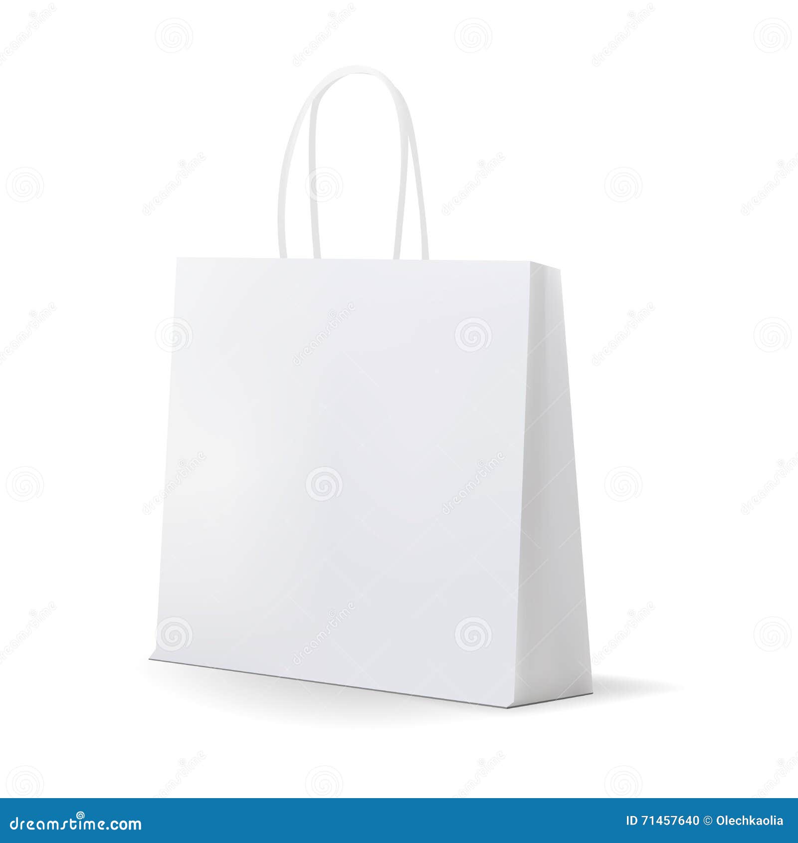 Download Empty Shopping Bag For Advertising And Branding Cartoon ...