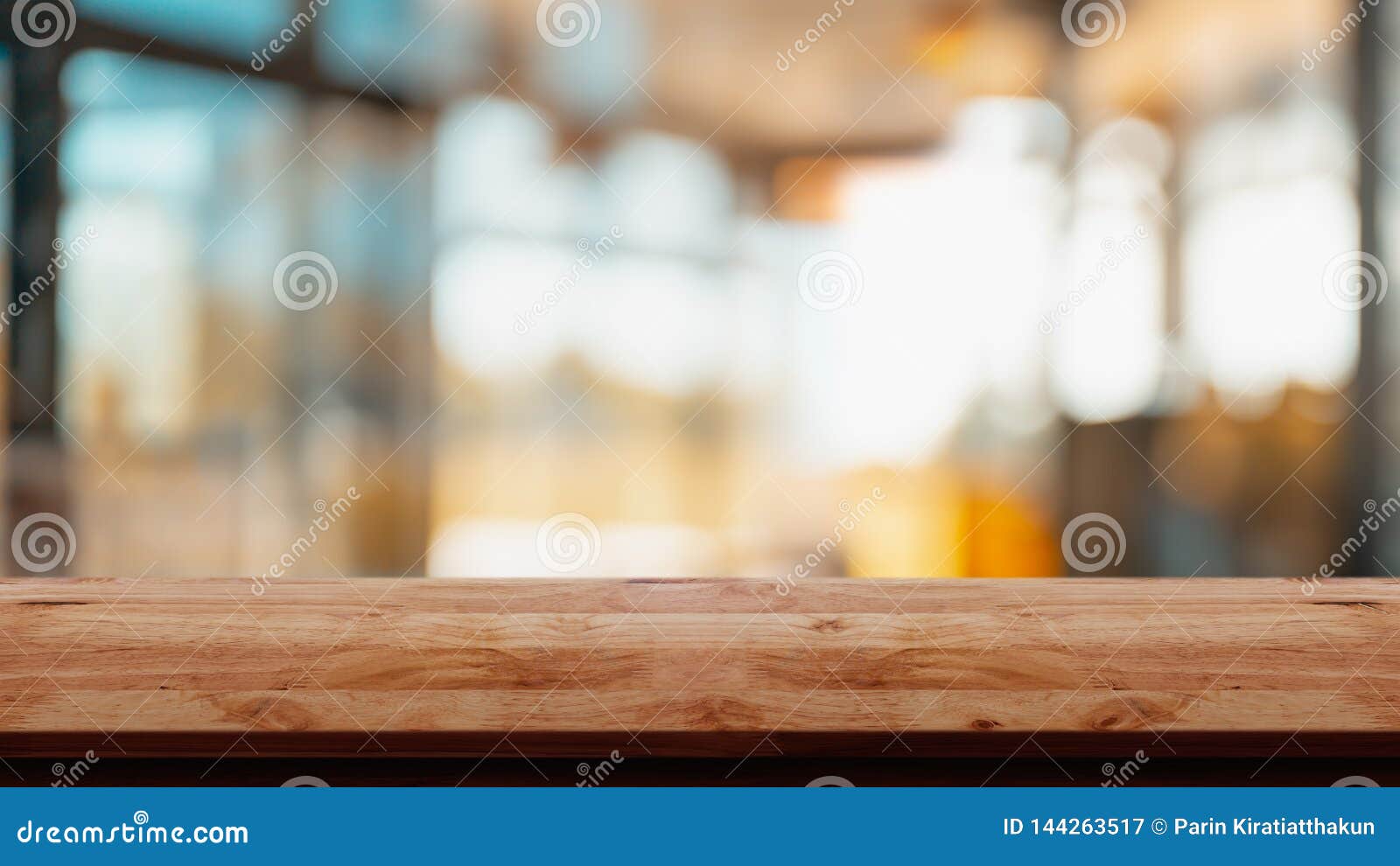 table in living room background