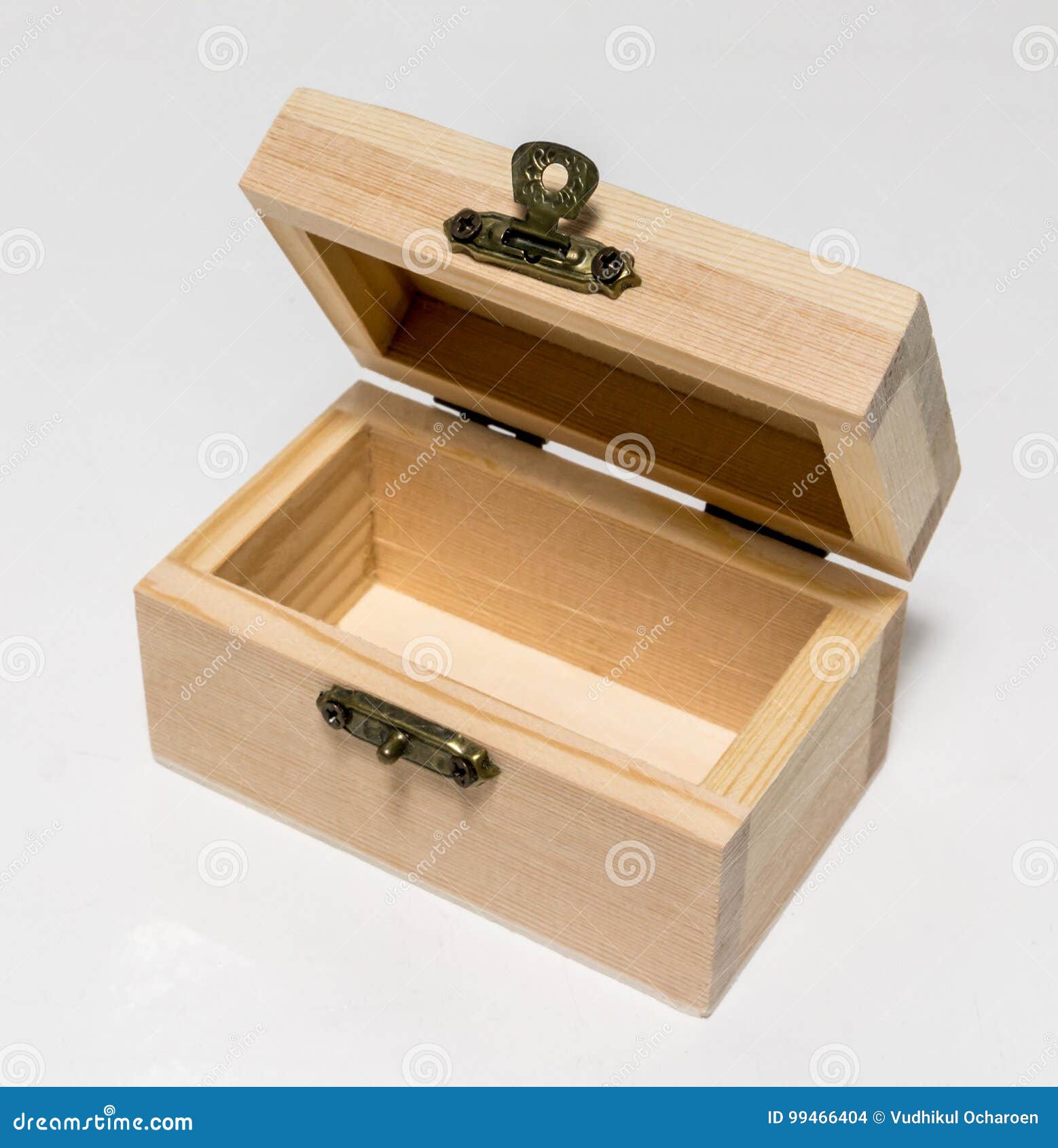 Empty Wood Box Isolated on White Stock Photo Image of gift, material