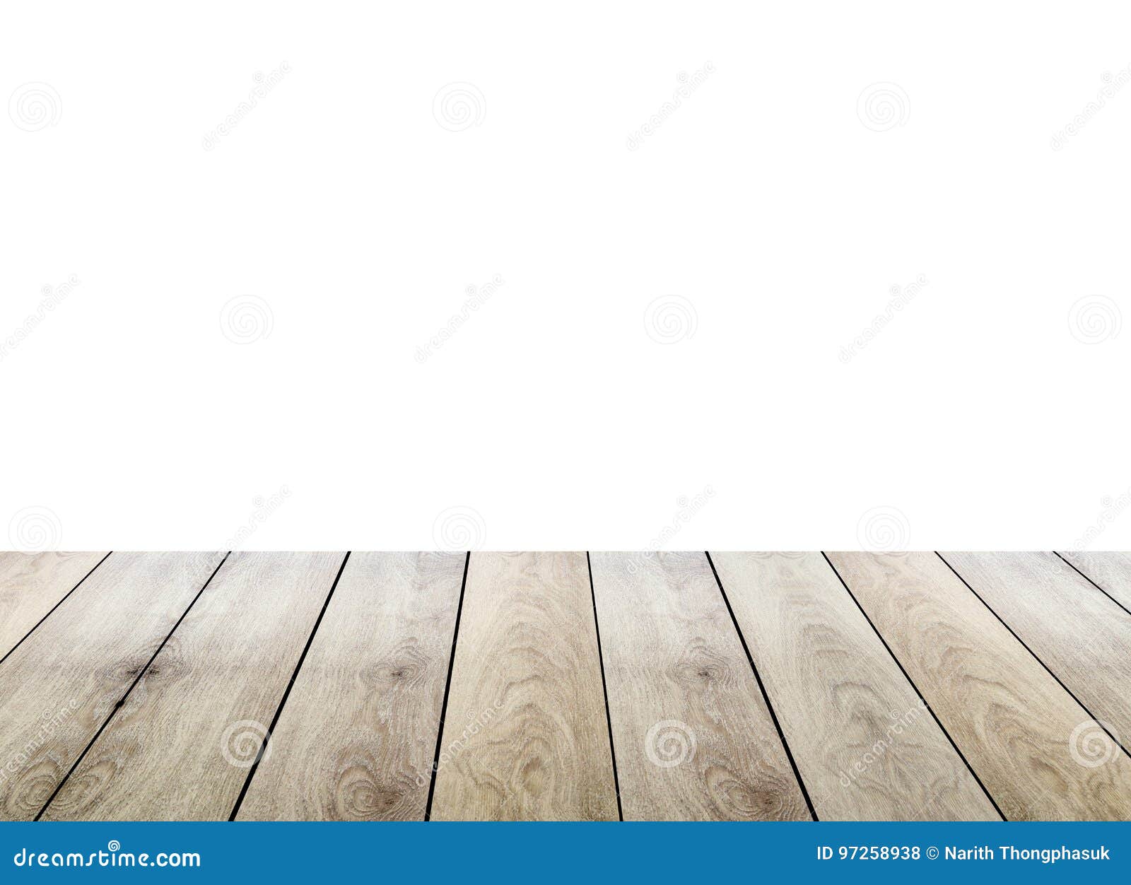 Empty Wood Table Top Isolated On White Background Stock Photo Image Of Surface Product 97258938