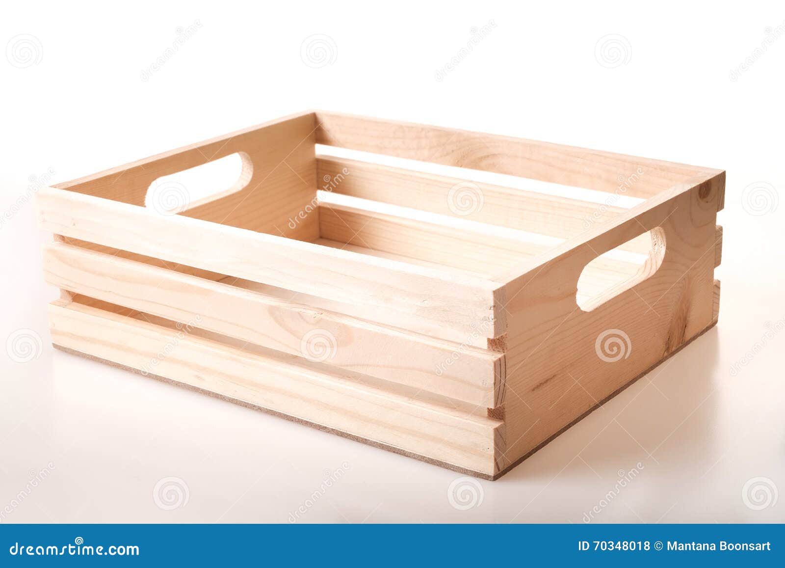 Empty wooden box stock photo. Image of shipment, timber 70348018