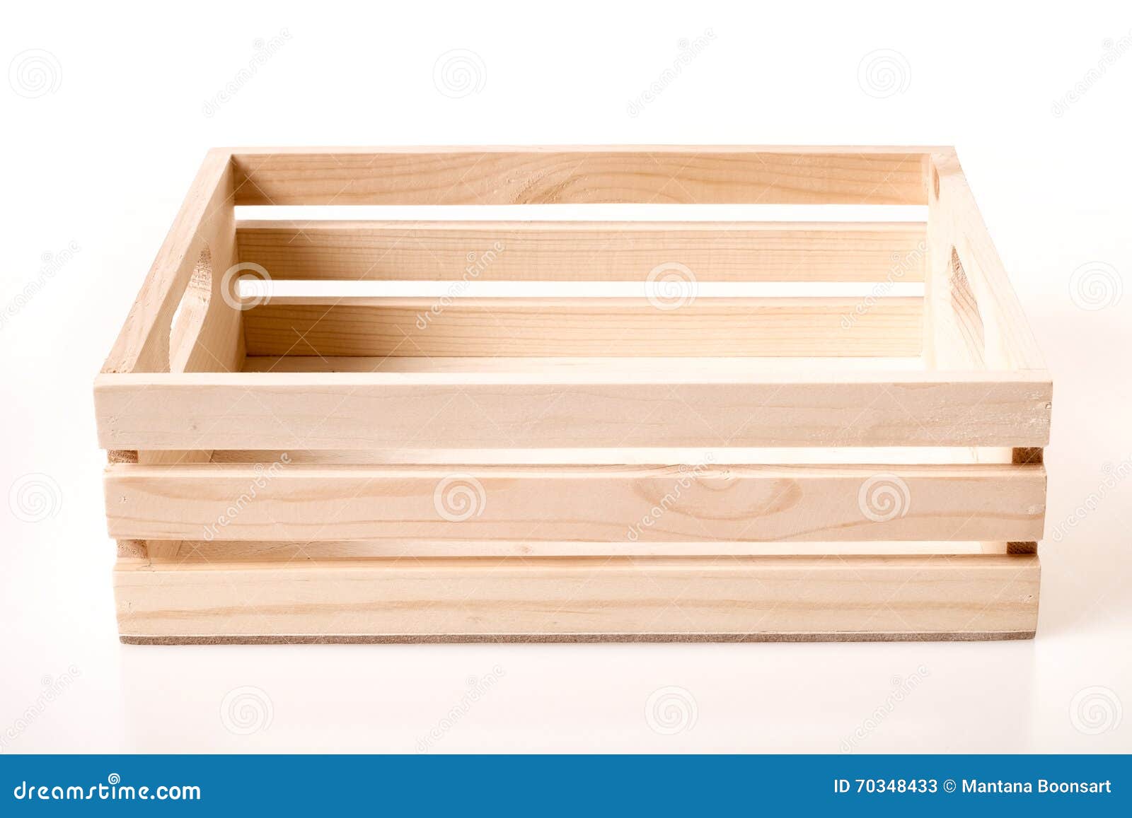 Empty wooden box stock image. Image of freight, wooden 70348433