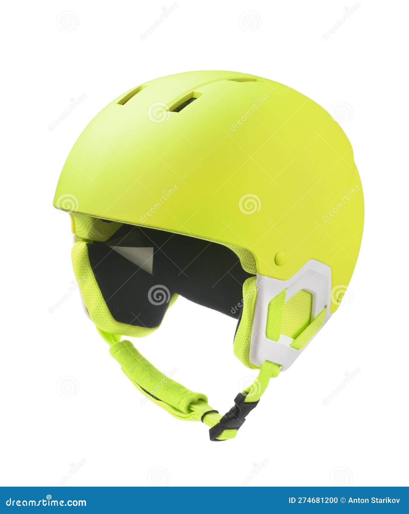 Yellow Sport Sunglasses Isolated On White Stock Photography