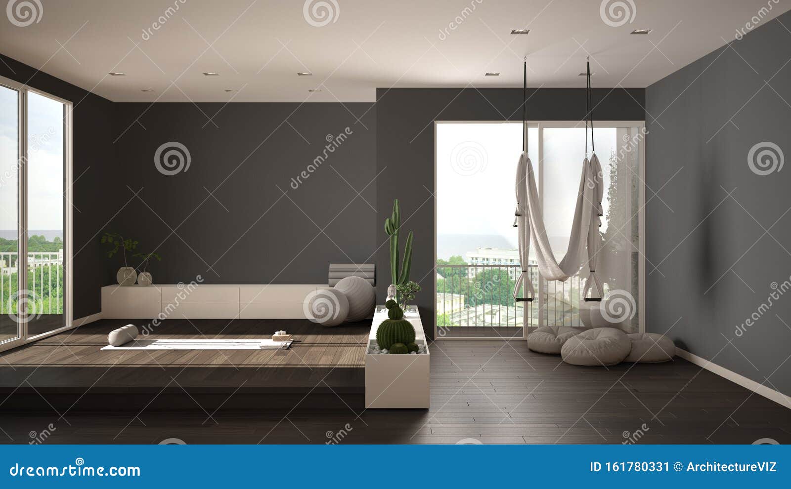 yoga room accessories