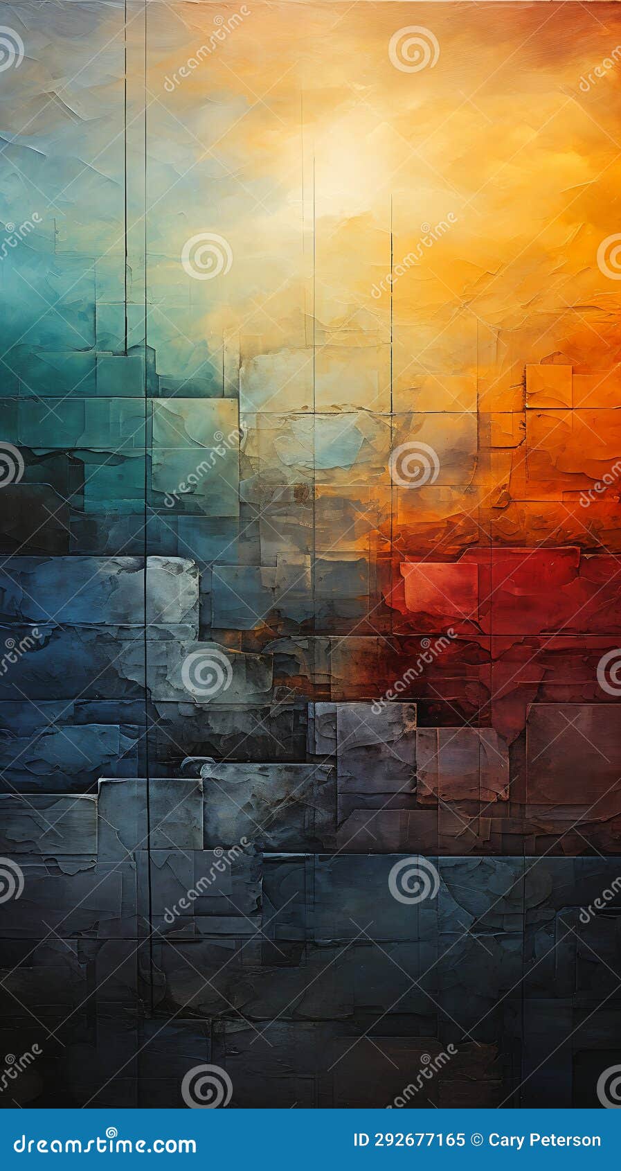empyrean sunset: a dynamic range of abstract milk tectonics and