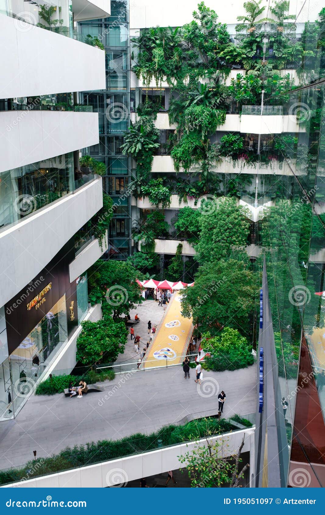 The Emquartier Department Store in Bangkok Stock Image - Image of