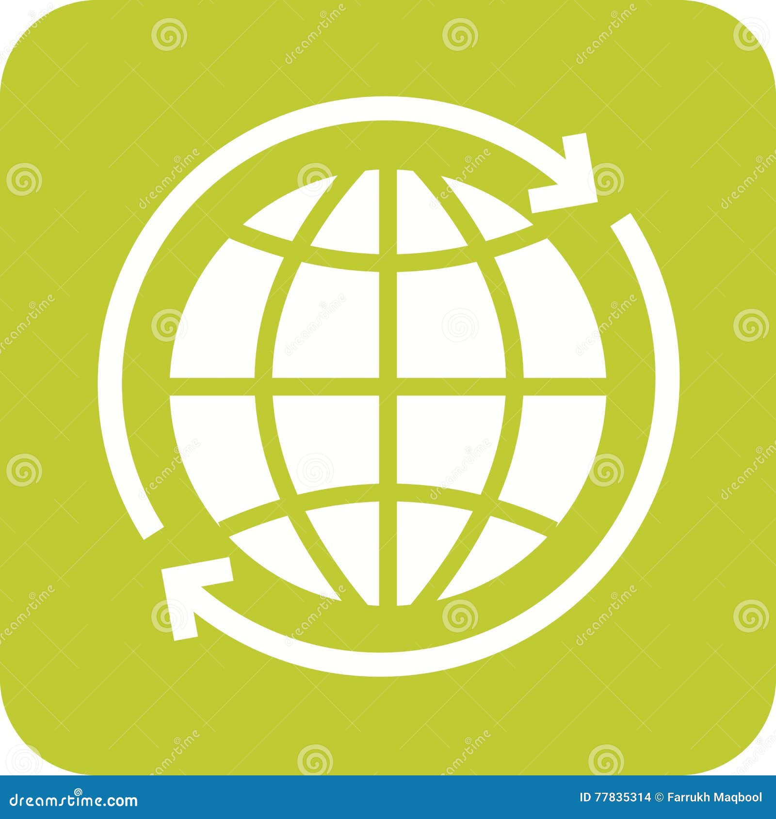 En el mundo entero conexión. Globo, mundo, imagen del vector del icono de la conexión Puede también ser utilizado para el aprendizaje de E Conveniente para los apps del web, los apps móviles y los medios impresos