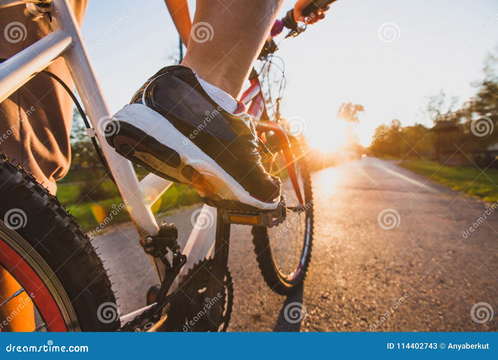 exercice sur la bicyclette les matériaux