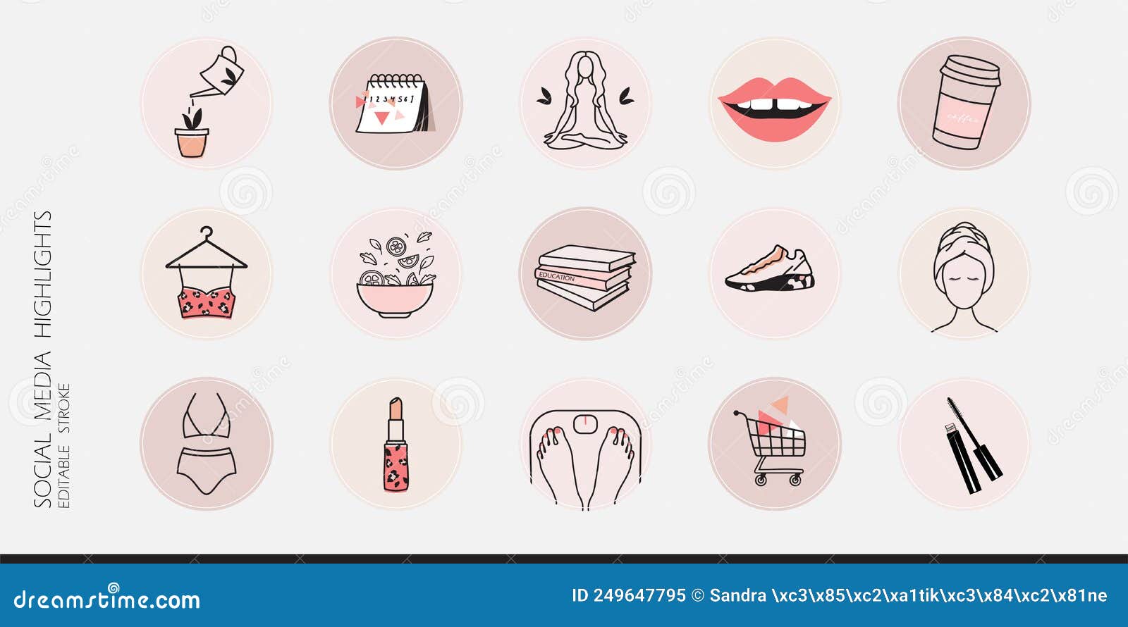 En Instagram Los Medios Sociales Destacan íconos De Calas O Stickers Para La Estética Maquillaje Moda Estilo De Vida Marca Ilustración del Vector - Ilustración de aptitud, rutina: 249647795 En Instagram Los Medios Sociales Destacan íconos De Calas O Stickers Para La Estética Maquillaje Moda Estilo De Vida Marca Ilustración del Vector - Ilustración de aptitud, rutina: 249647795