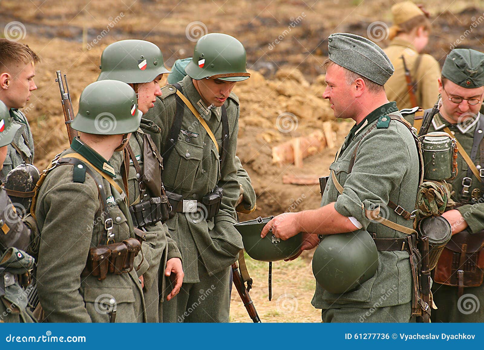 Divisa Tedesca Seconda Guerra Mondiale Enactors Ri- Militari in Tedesco La Seconda Guerra Mondiale Dell