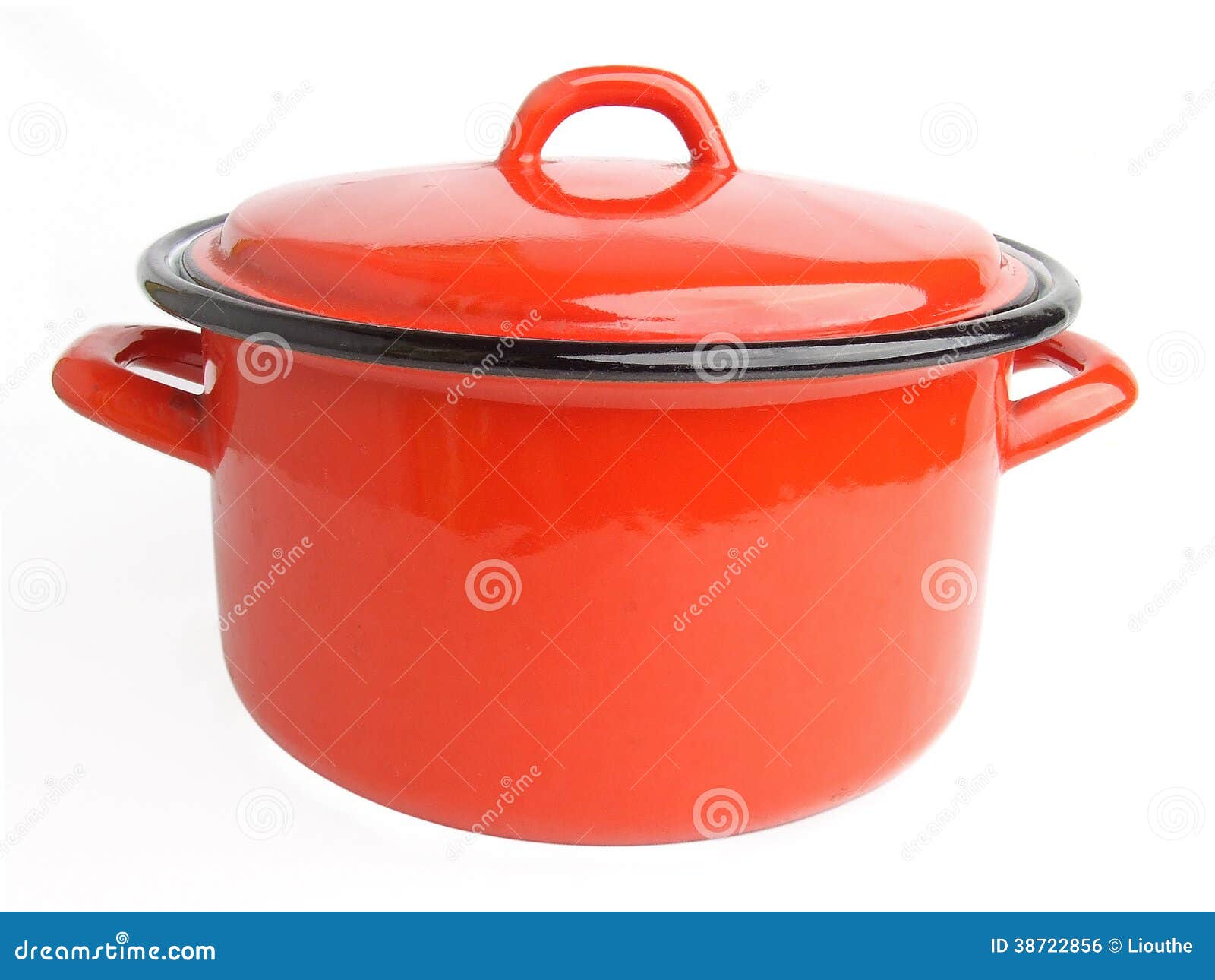 enamel cooking pot