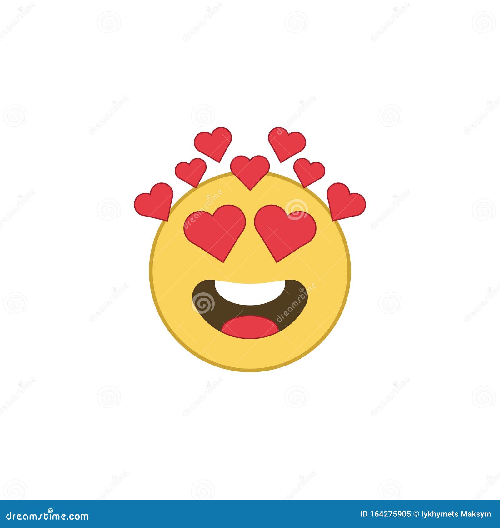Cry Colored Emoji Sticker Icon. Element Of Emoji For Mobile Concept And