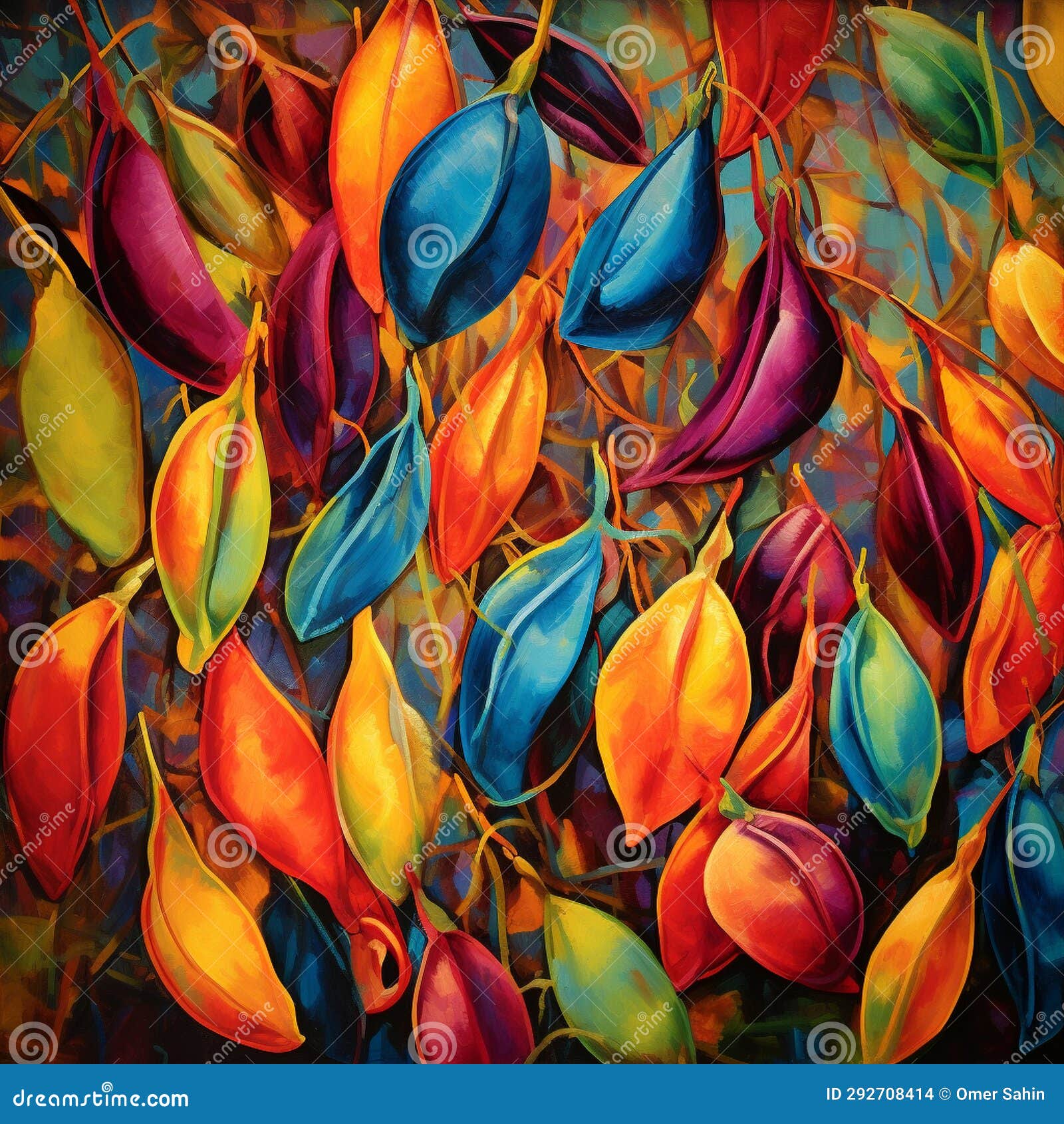 Encapsulated Promise: Pods Waiting To Emerge Stock Photo - Image of 