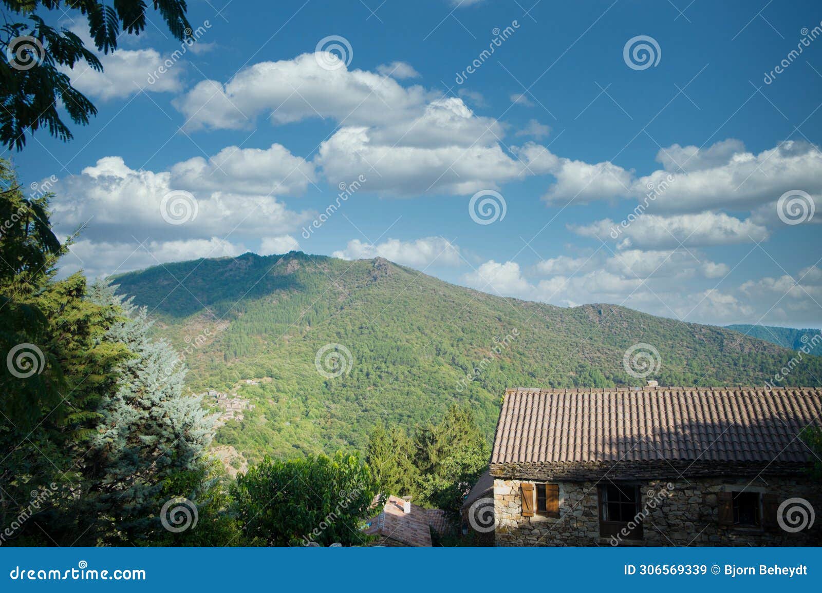 rustic charm of ardeche stone bridge