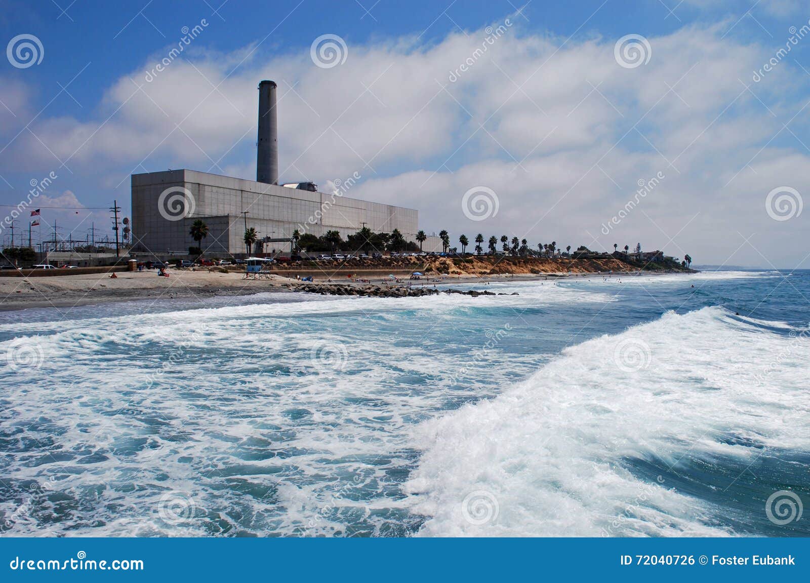 Encina Power Plant, Carlsbad. California. Stock Photo - Image of california, 72040726