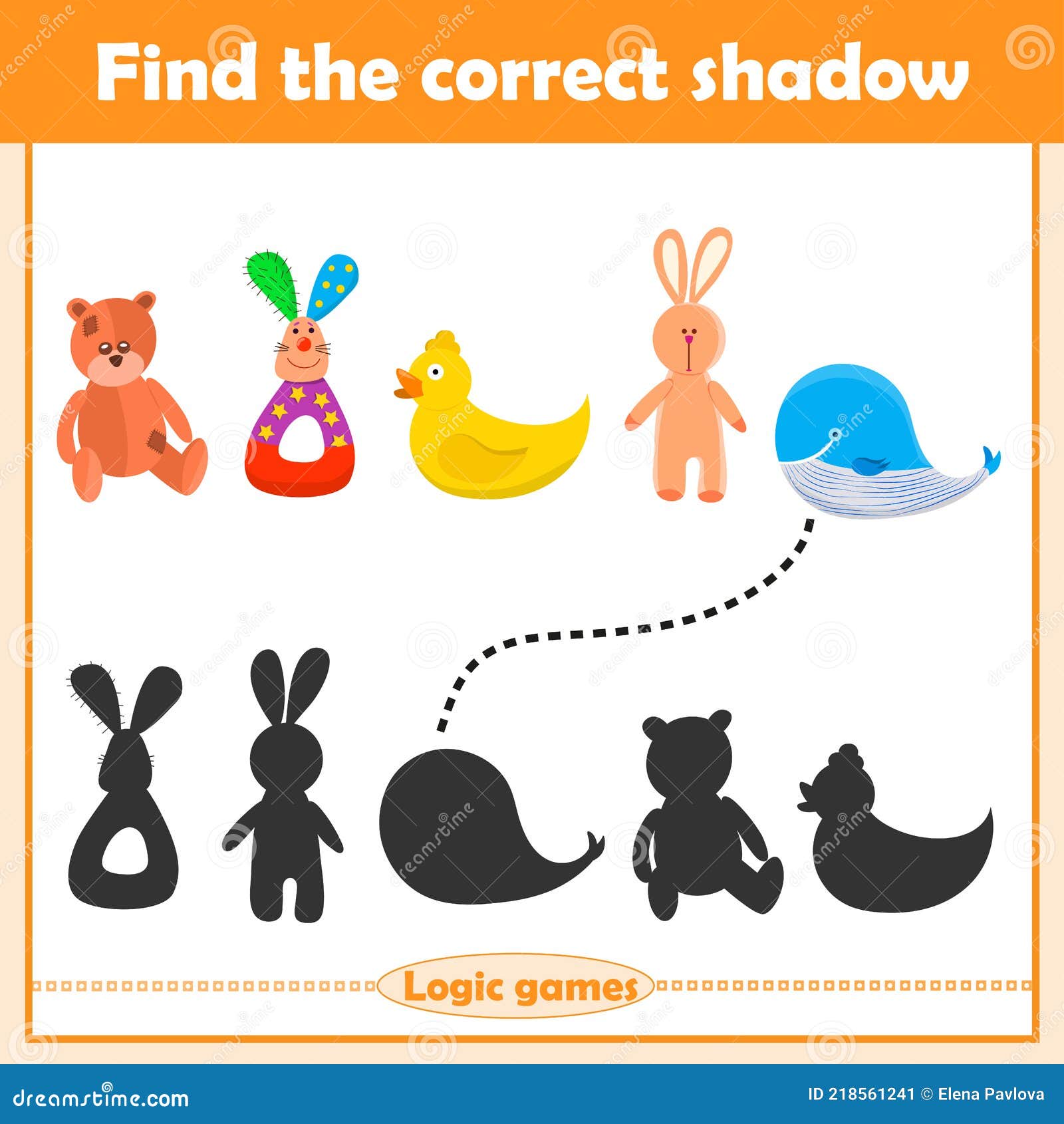 Encontre a sombra correta de animais fofos da floresta jogos de