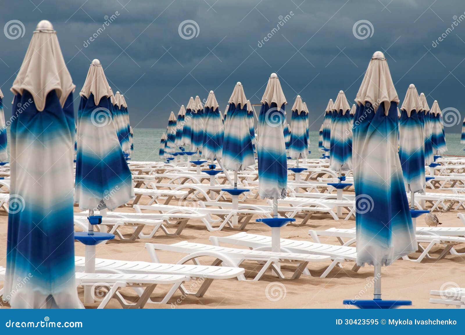 The End of Summer and Beach Stock Image - Image of locations ...