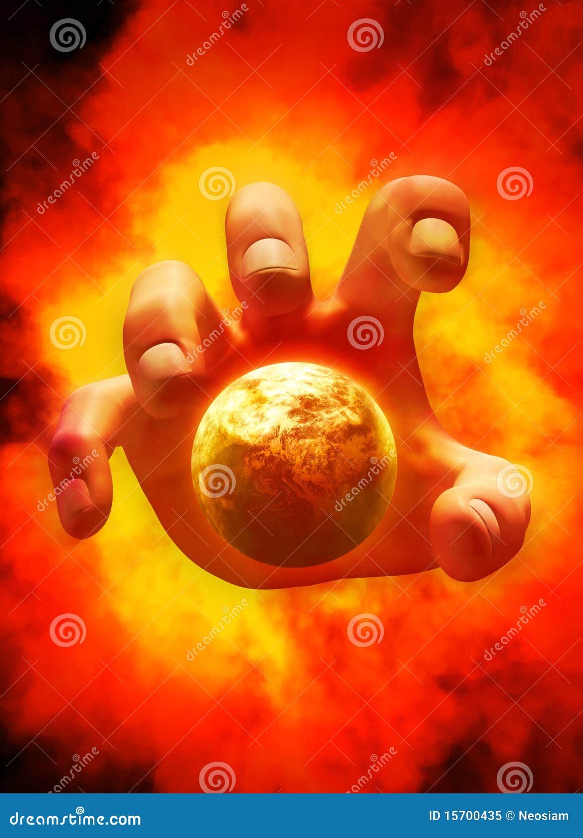 The end of the world stock illustration. Illustration of grab - 15700435