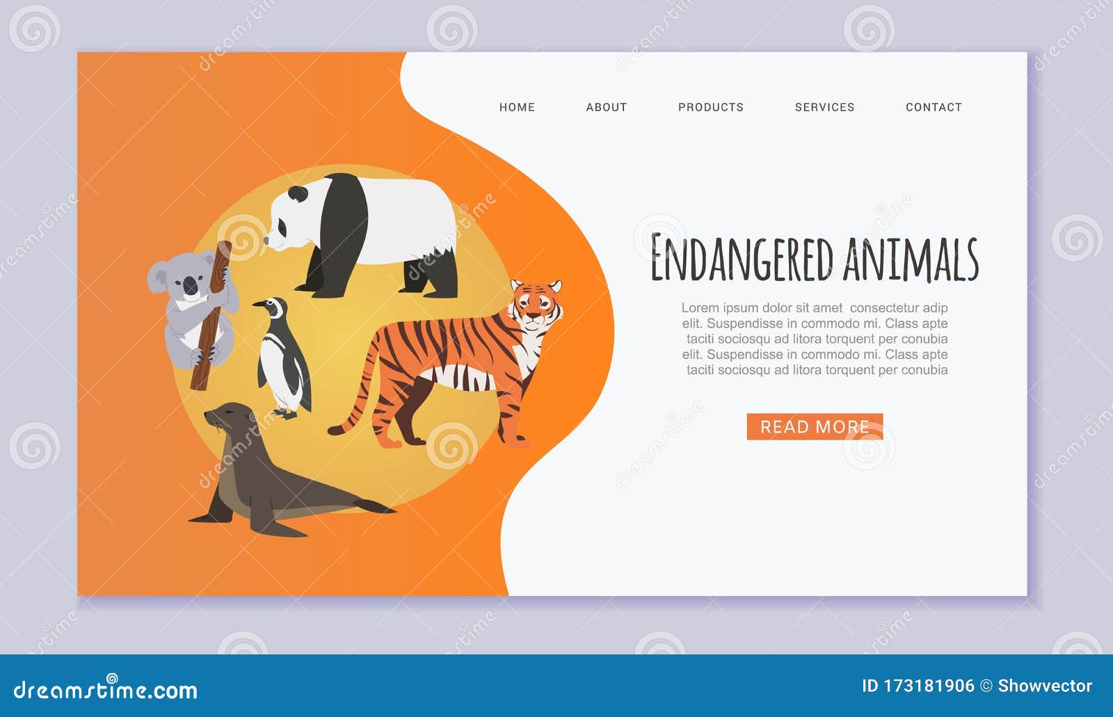 Save Endangered Animals Stock Illustrations – 275 Save Endangered Animals  Stock Illustrations, Vectors & Clipart - Dreamstime