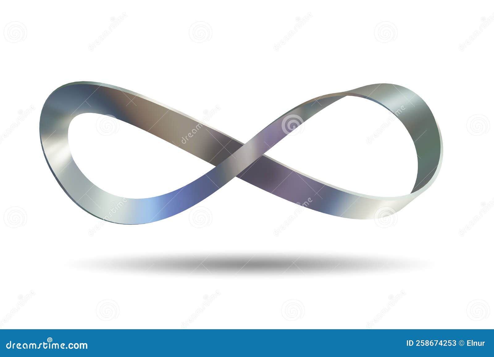 endless loop  - 3d rendering