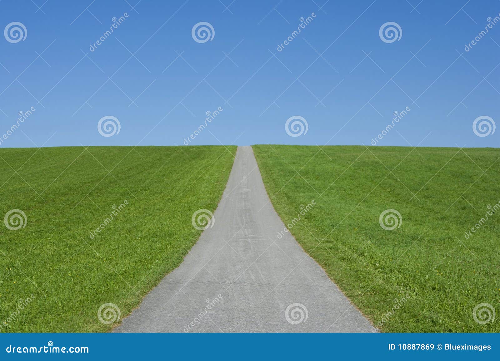 Endless road stock image. Image of future, countryside 10887869