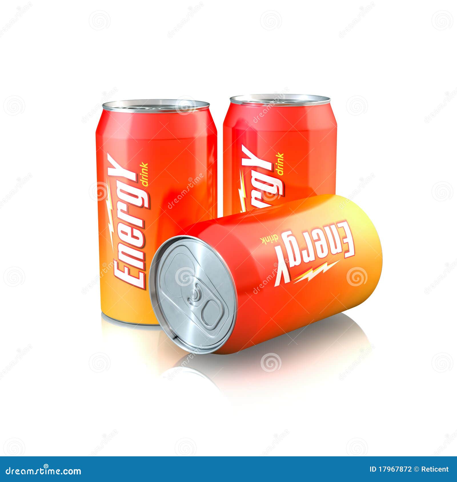 energy drinks cans