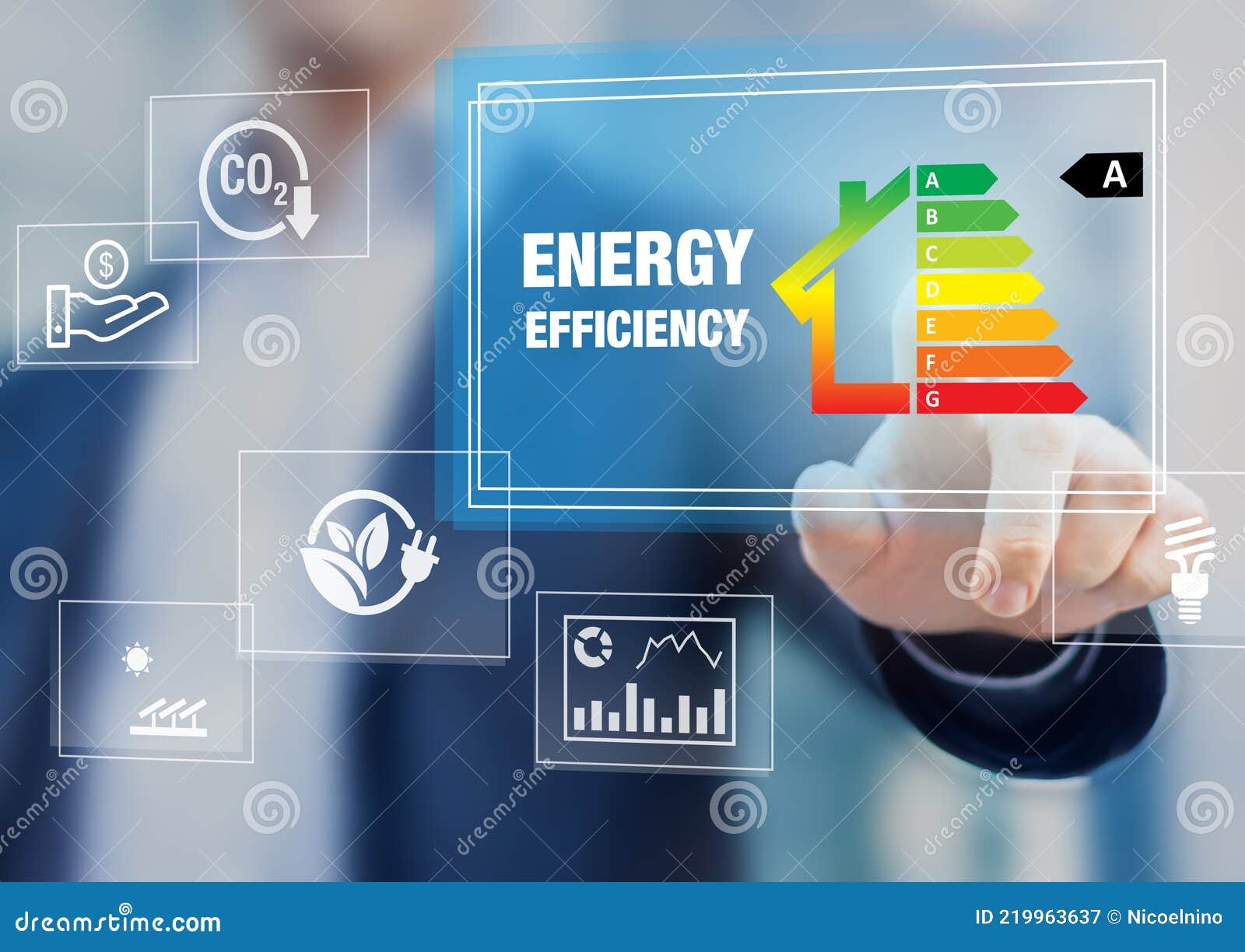 energy efficiency rating and eco home renovation insulation performance, low consumption ecological house, sustainable development