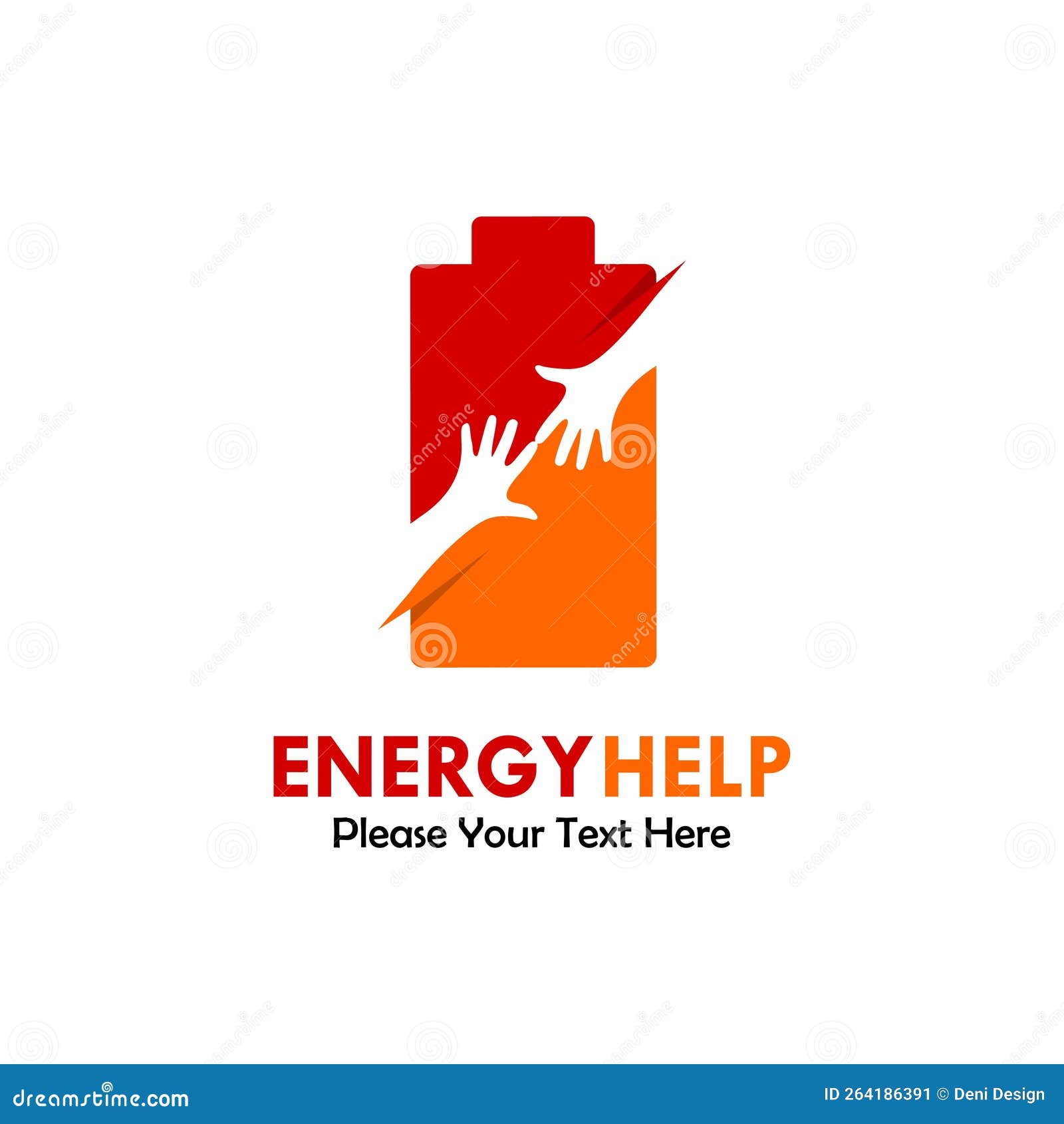 Energy help logo stock vector. Illustration of line 264186391