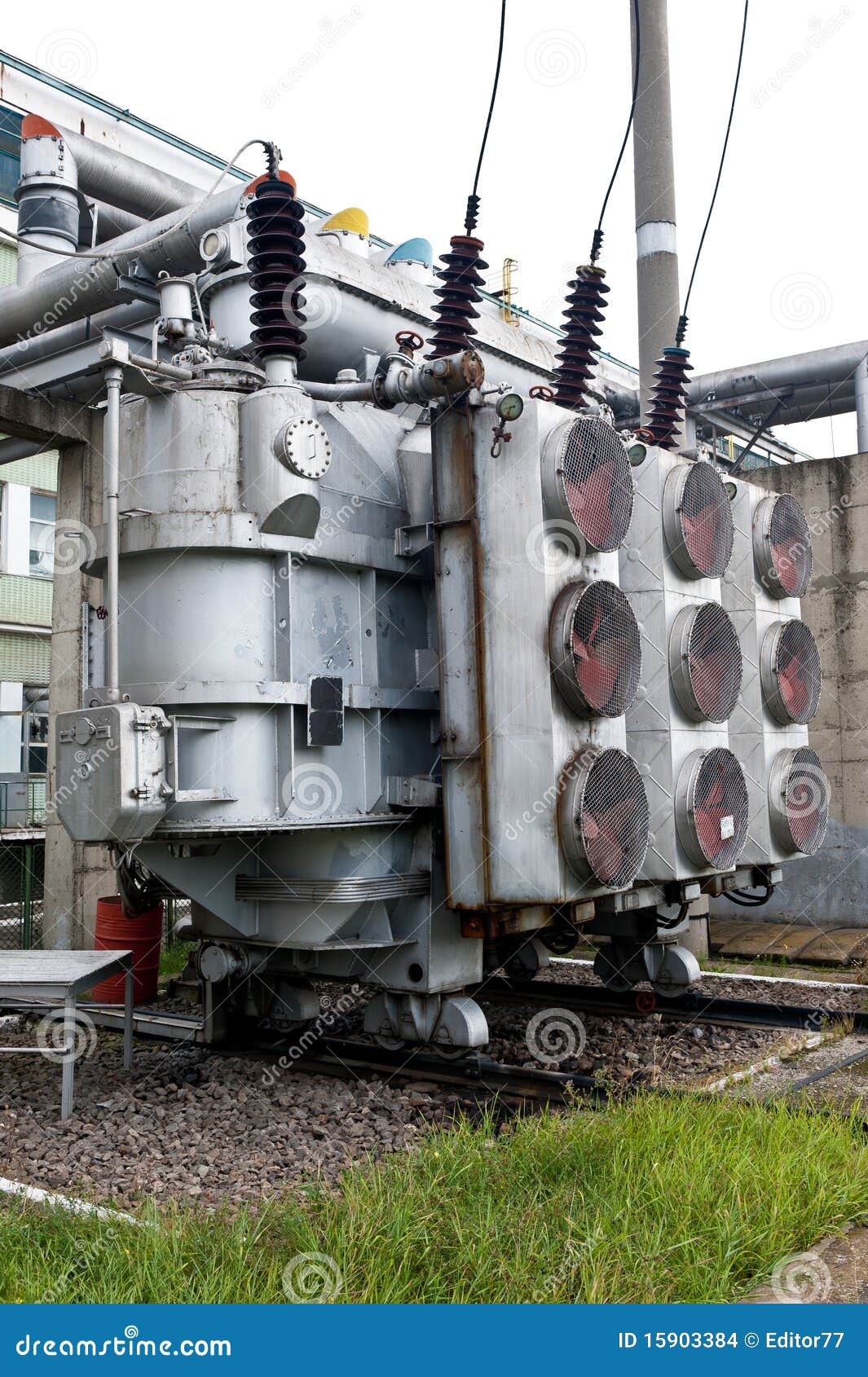 Power transformer stock photo. Image of industry, electricity 15903384