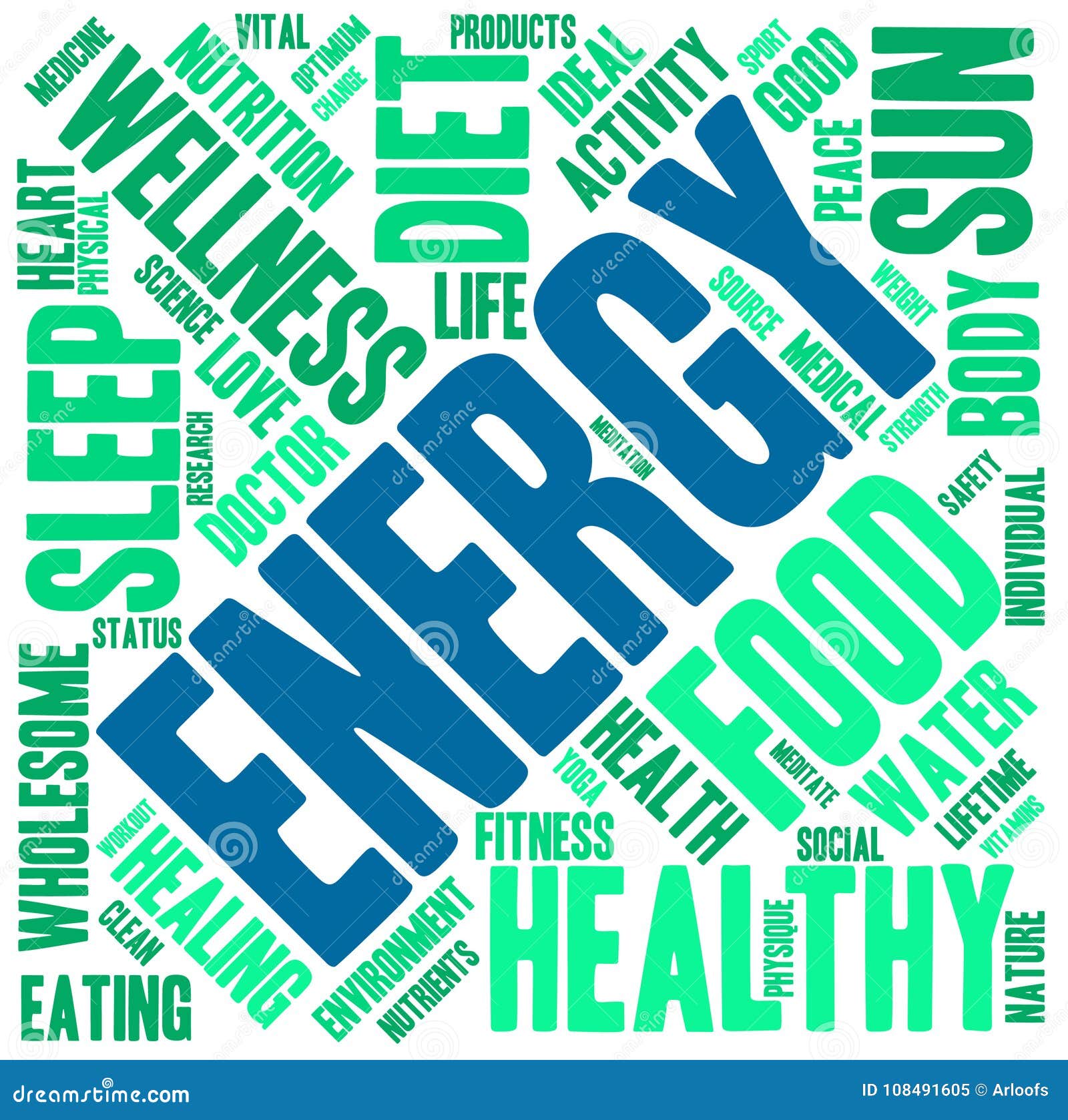 Energy Word Cloud stock vector. Illustration of driven - 108491605