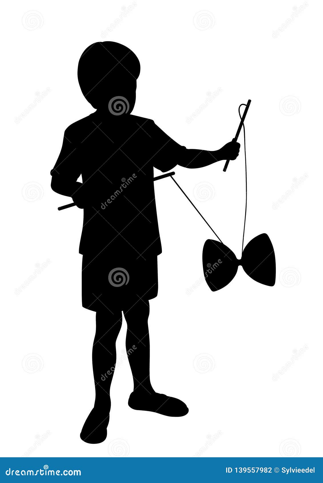 Fille Avec Cerceau Et Garçon Avec Diabolo, Enfants Sportifs, Illustration  Vectorielle Clip Art Libres De Droits, Svg, Vecteurs Et Illustration. Image  196469548