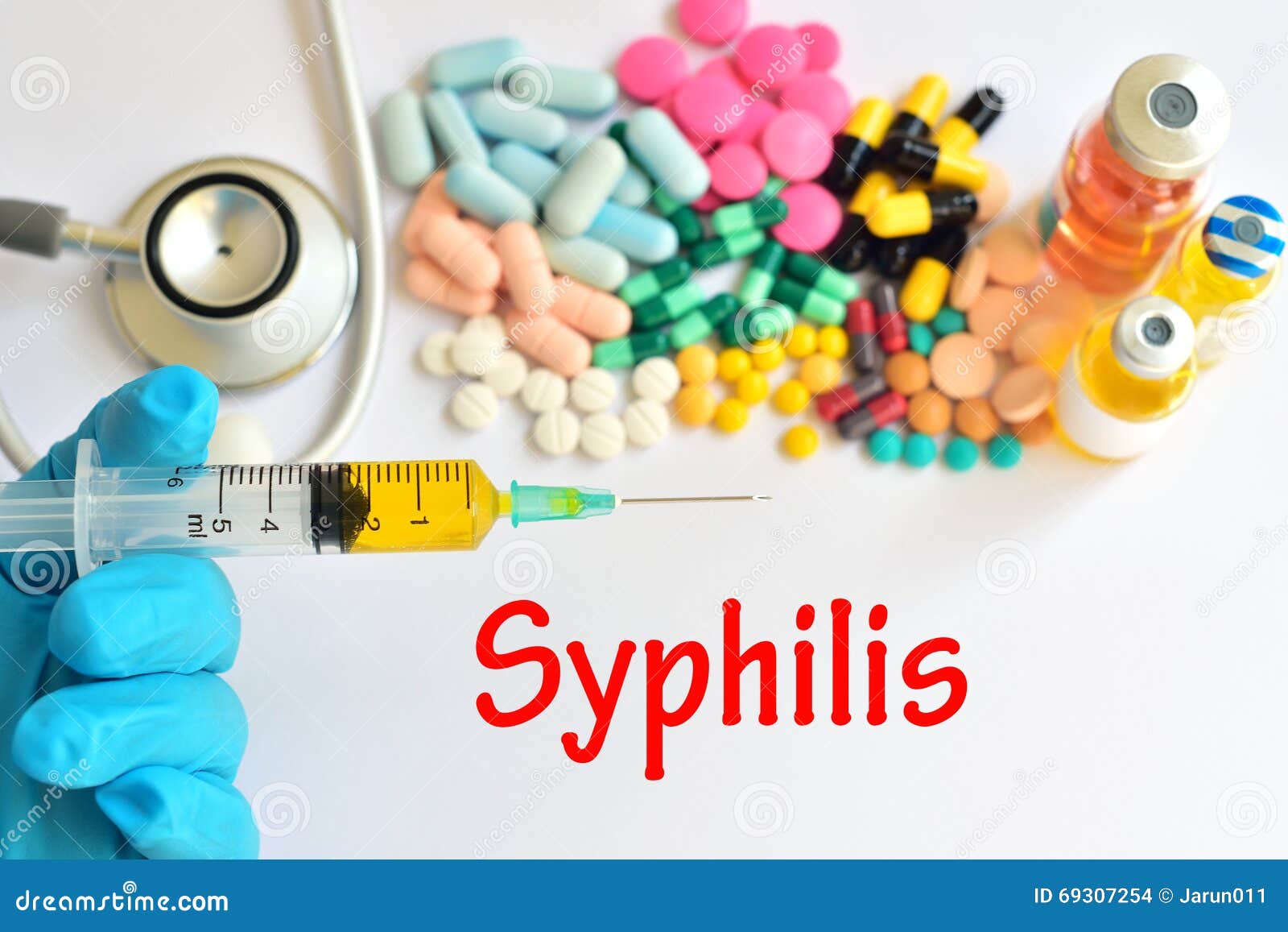 Enfermedad de la sífilis foto de archivo. Imagen de hospital - 69307254