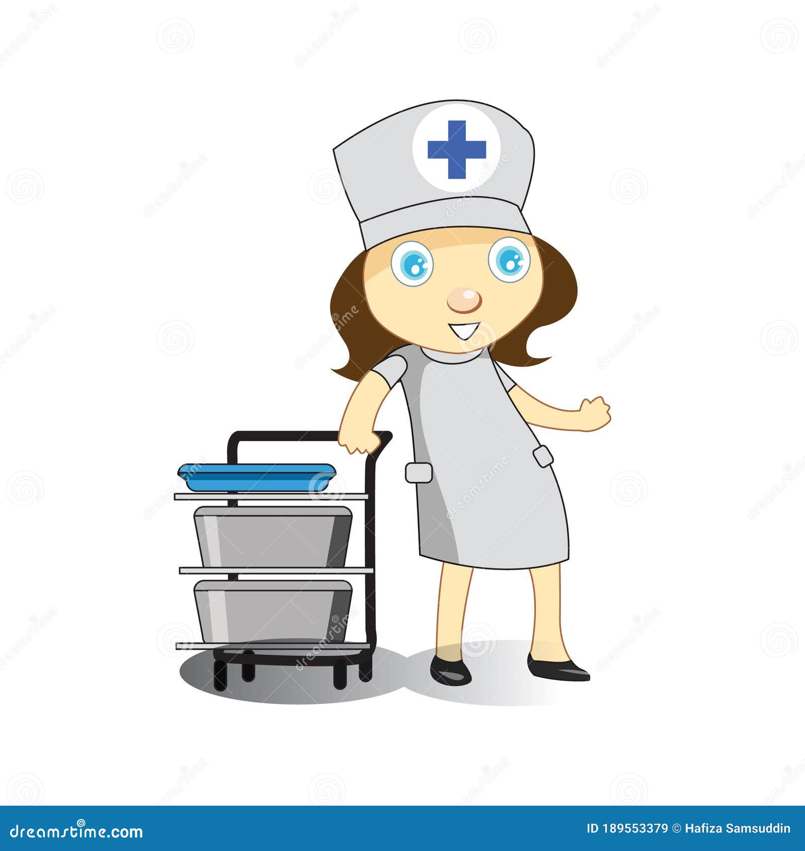 Imagens vetoriais Enfermeira
