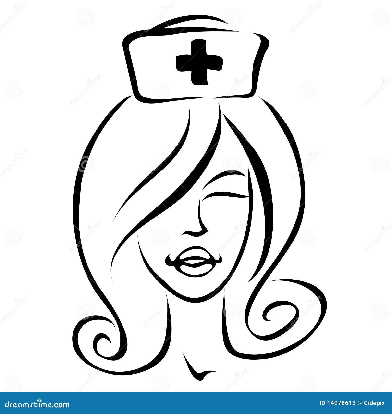 Enfermeiro No Trabalho. Desenho Animado De Enfermeira Animada Ilustração  Stock - Ilustração de emergência, hospital: 188779586