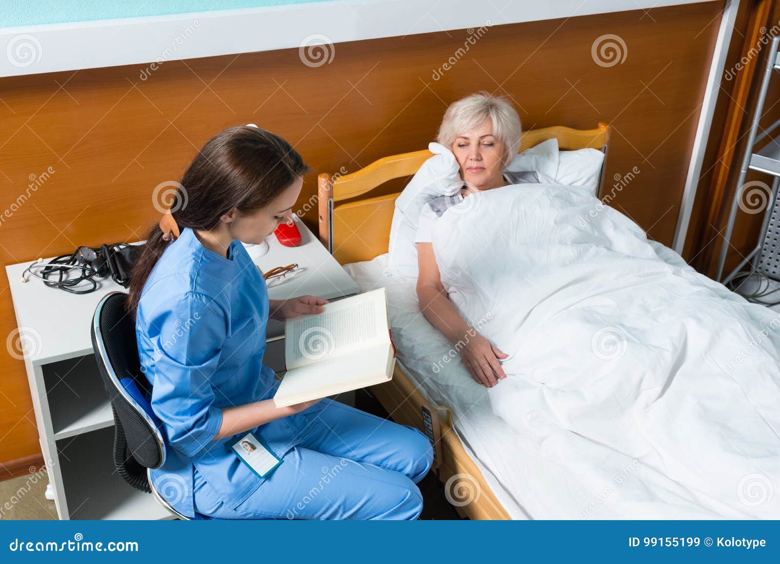 Медсестра отдыхает