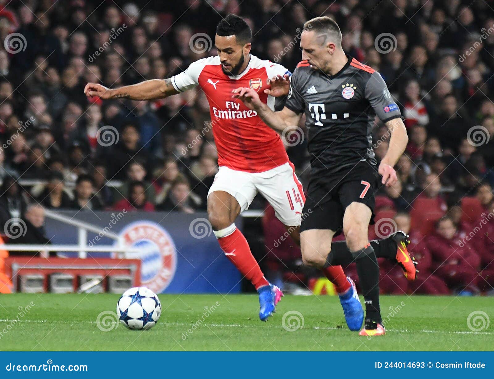 Theo Walcott of Arsenal FC editorial stock photo. Image of kingdom