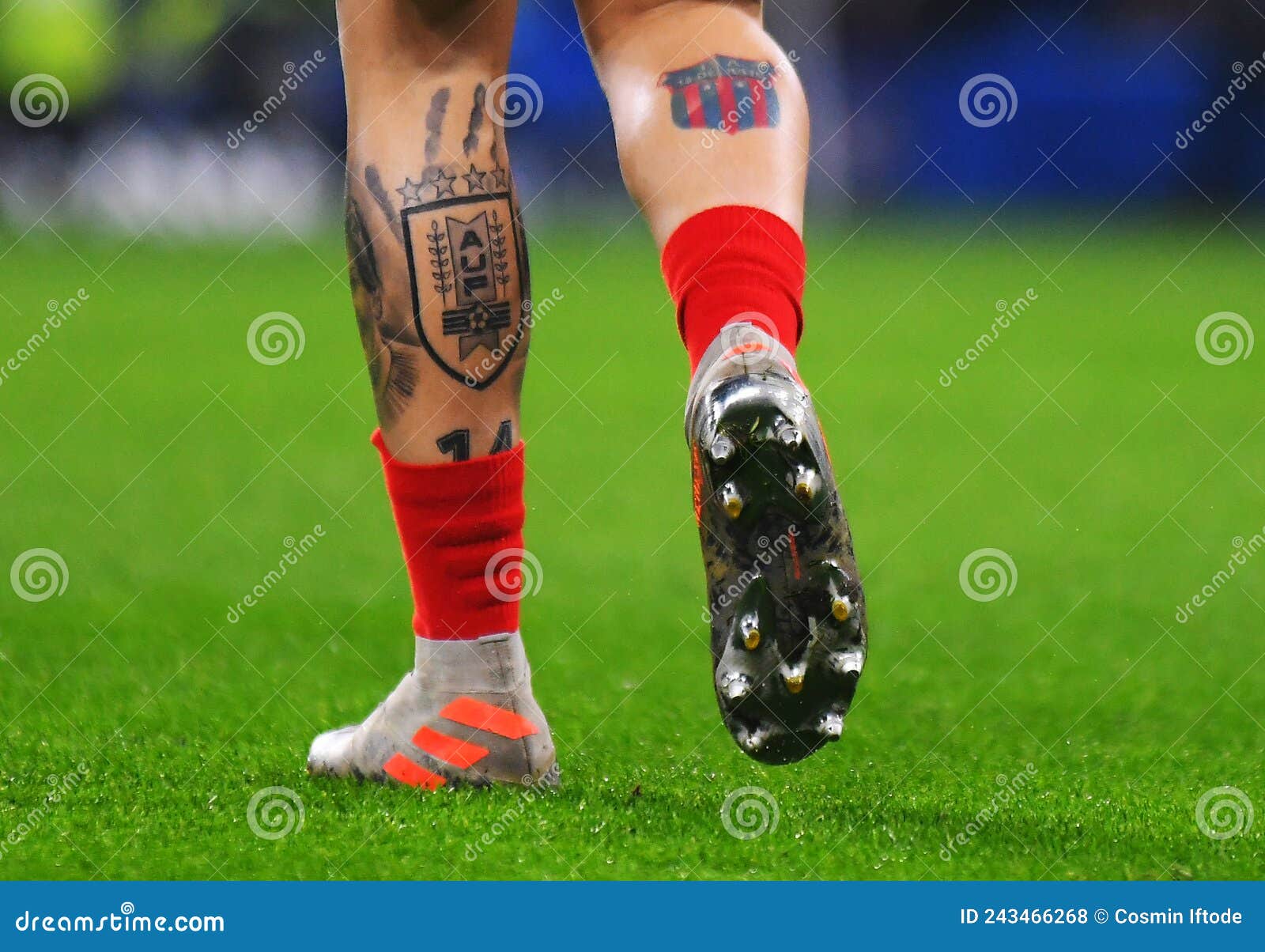 Arsenal star Hector Bellerin shows off giant snake tattoo on leg during  Real Madrid clash – The Sun | The Sun