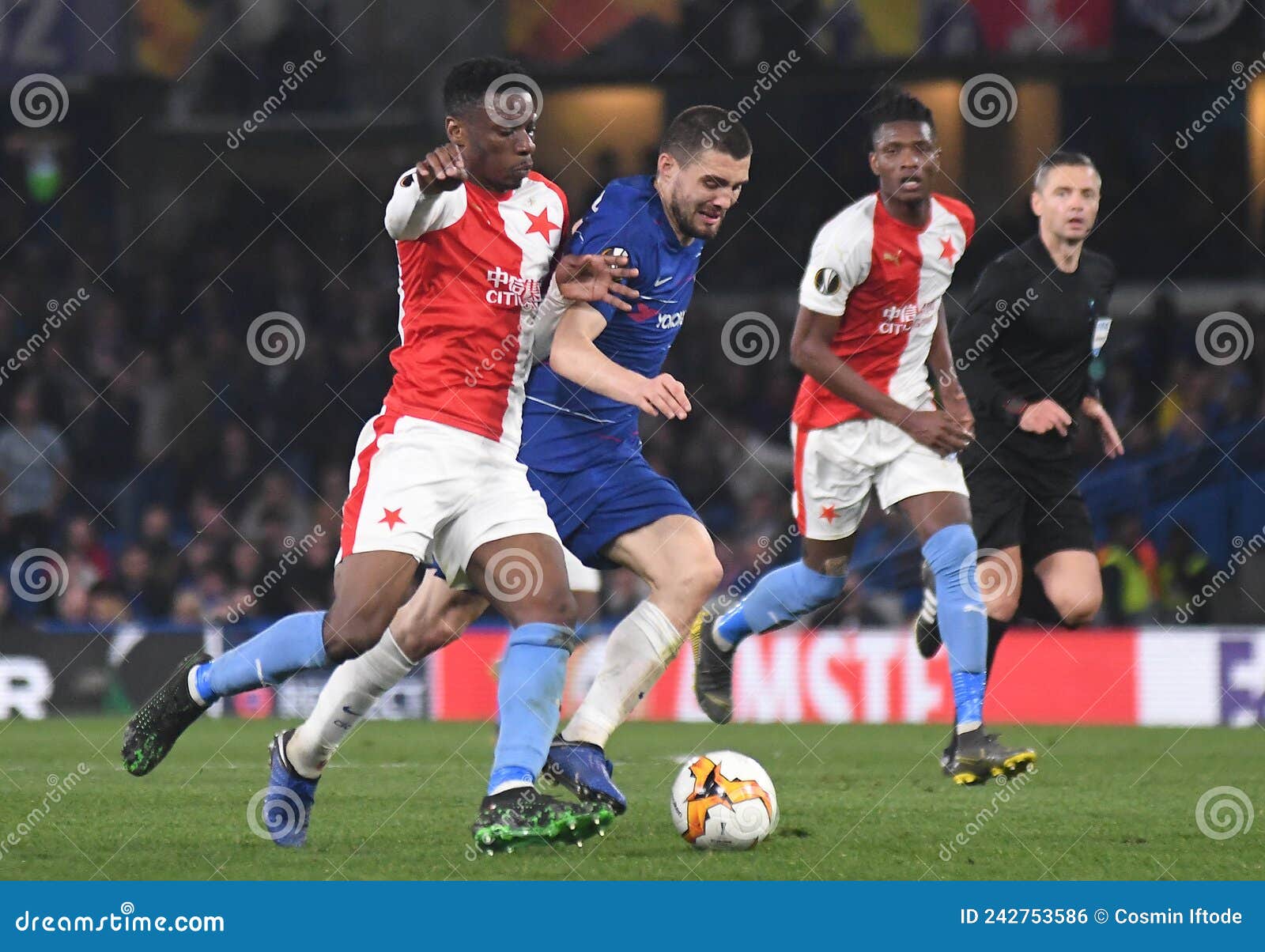 Ibrahim Traore of Slavia Prague Editorial Stock Image - Image of  quarterfinals, game: 242753394