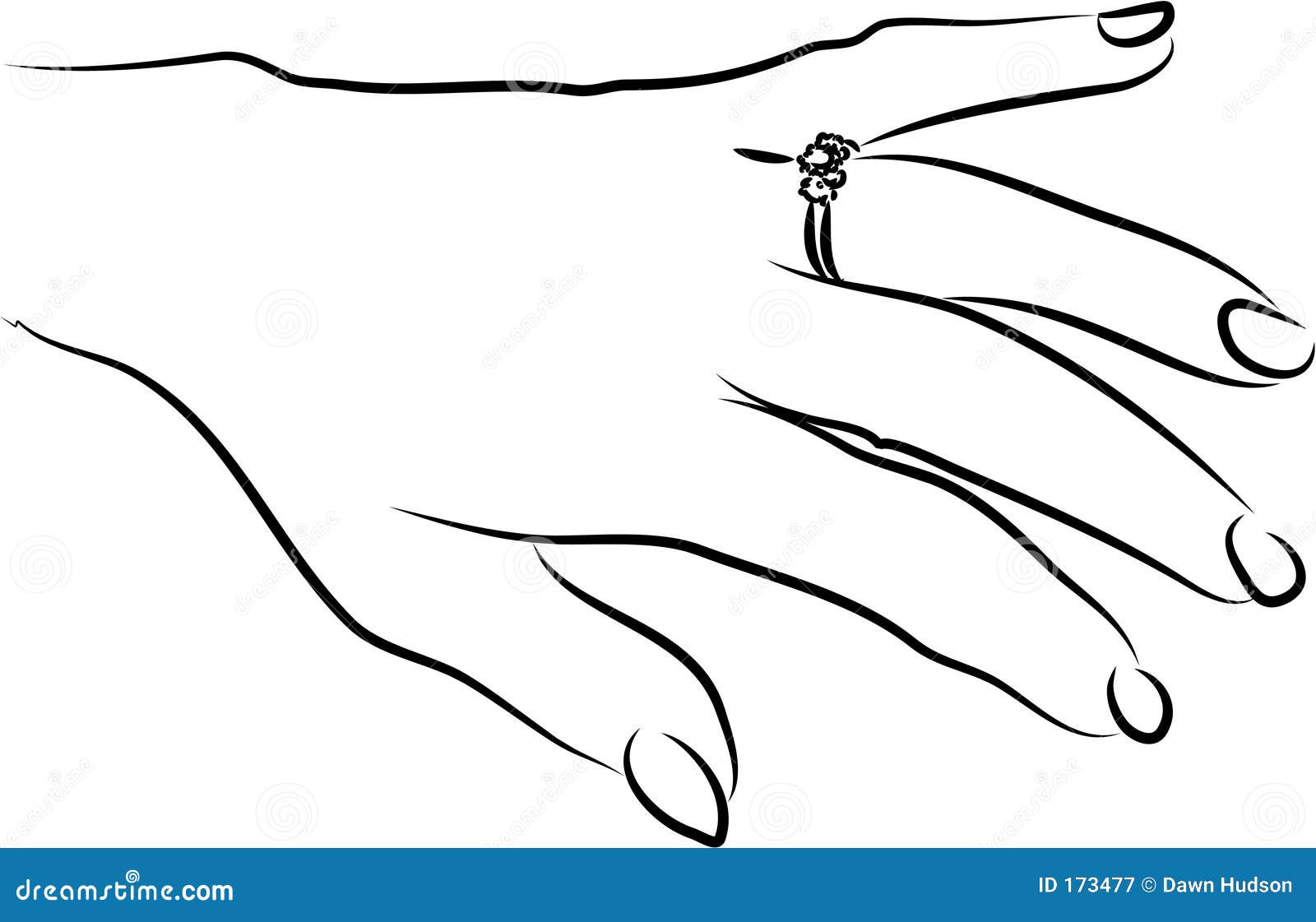 Engagement Ring stock illustration. Illustration of jewellery 173477