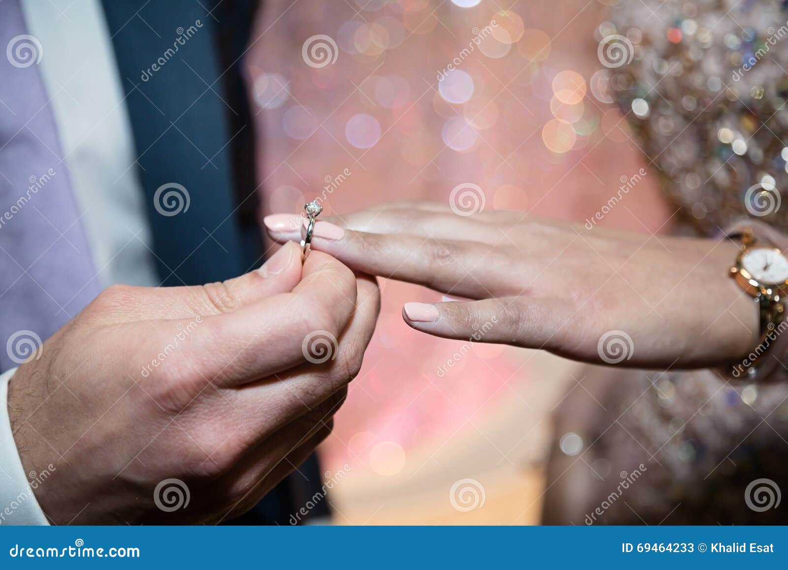 Engagement ring stock image. Image of romance, female 69464233