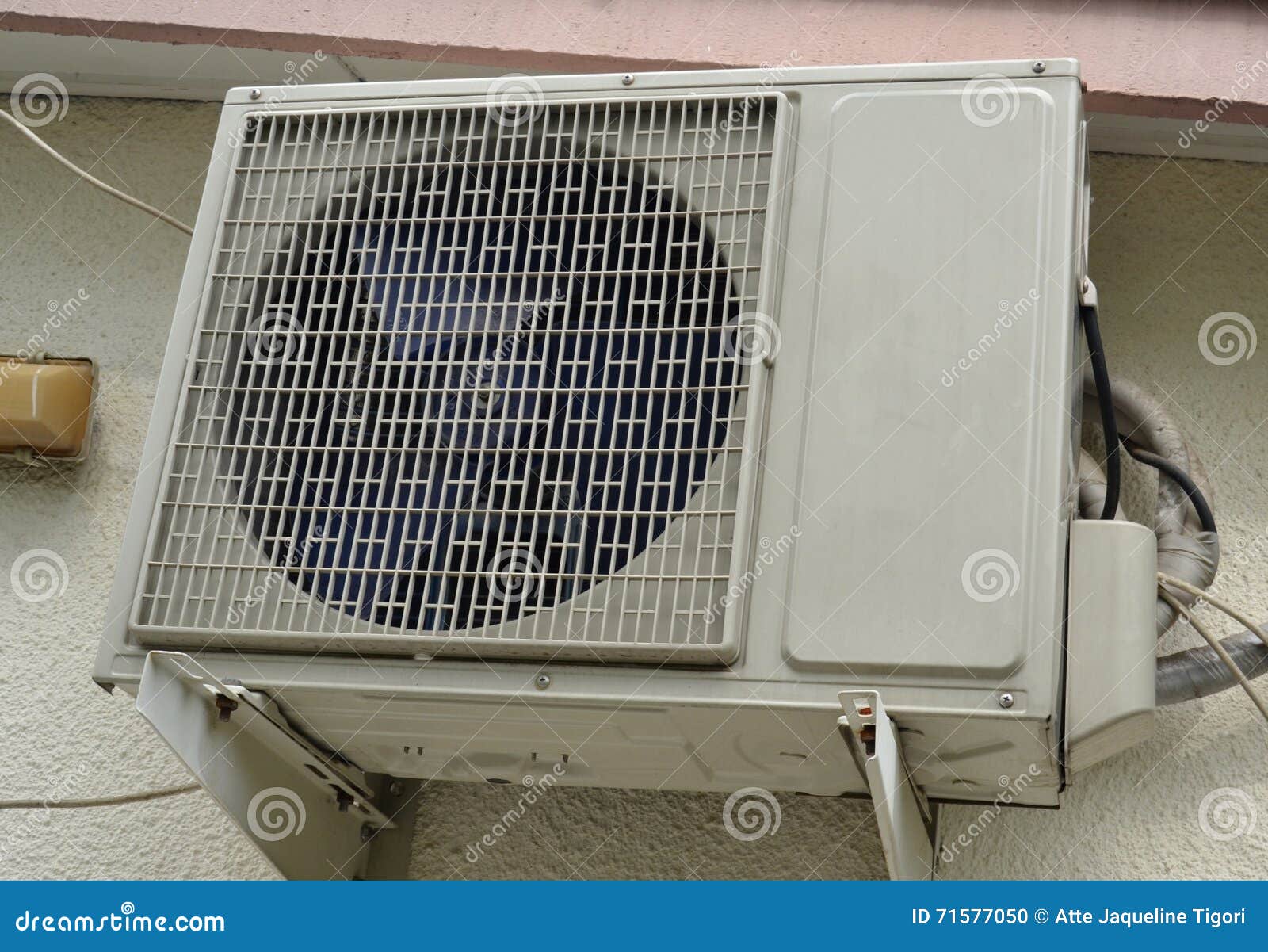 ENGINE AIR CONDITIONER stock photo. Image of isolated 71577050