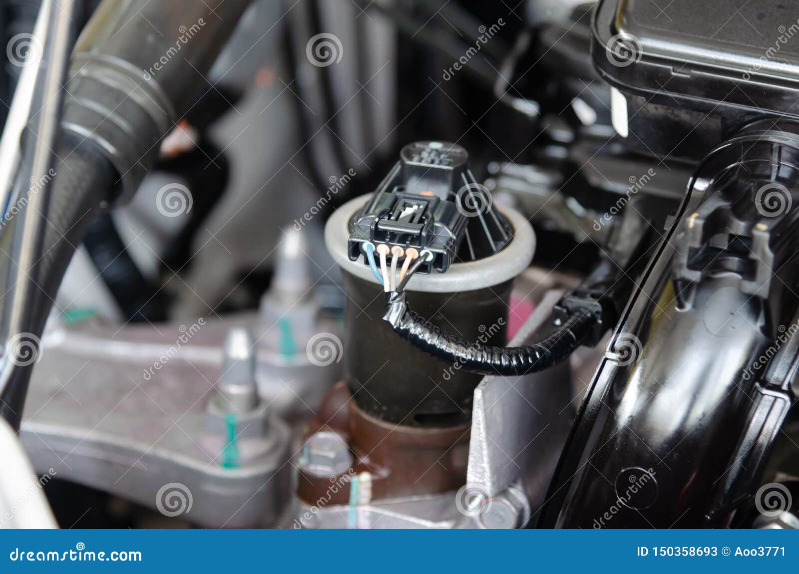 Close up engine cars stock image. Image of gear, diesel 150358693
