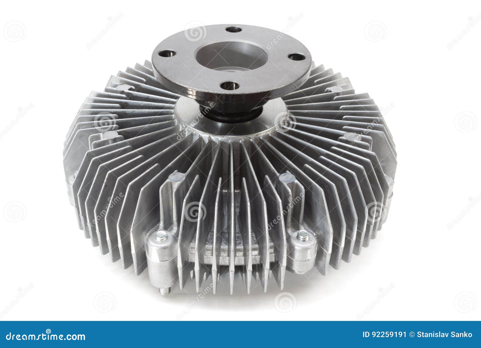 Engine Cooling Fan Clutch stock image. Image of bracket 92259191