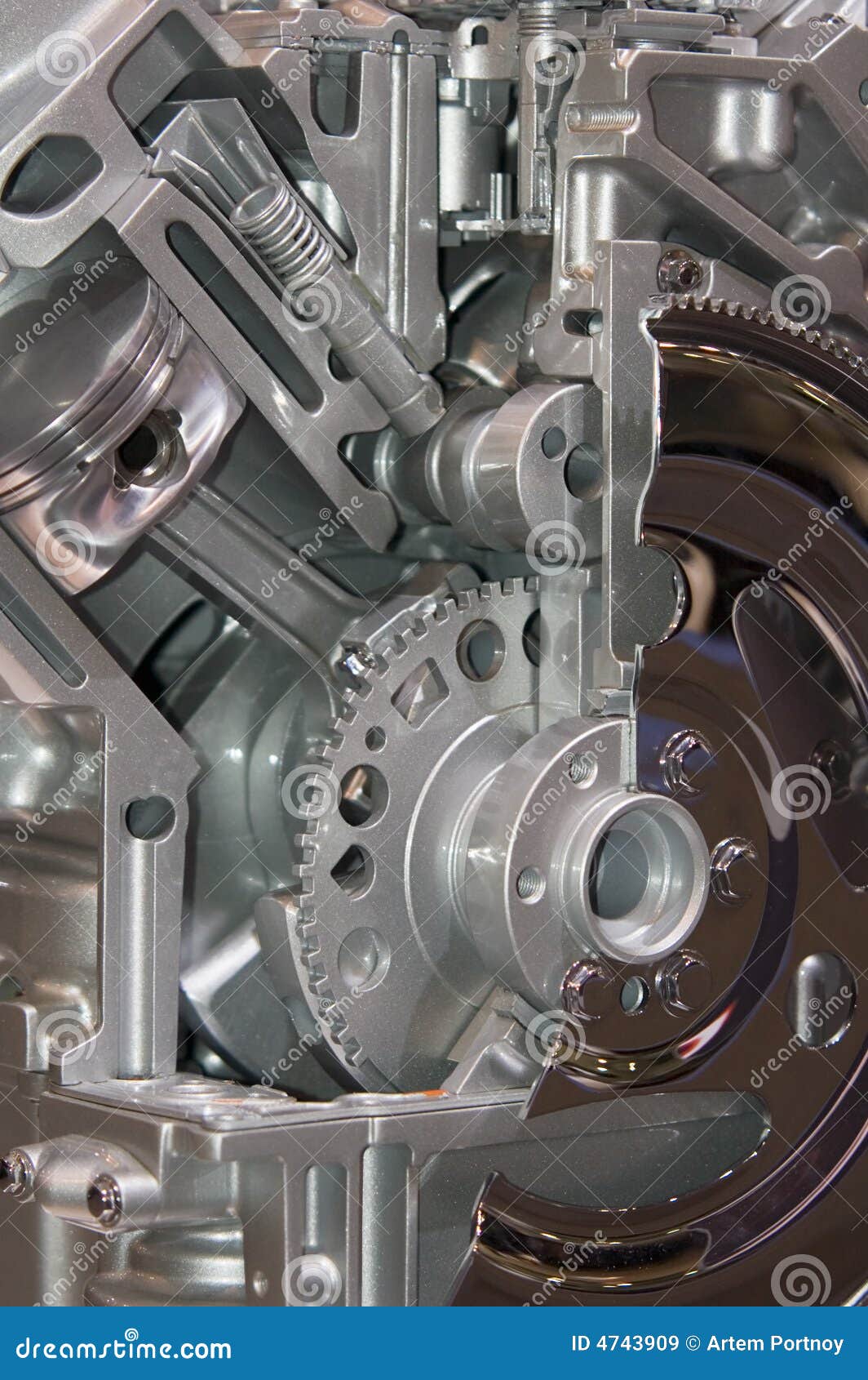 Engine Detail stock image. Image of robotic, automotive 4743909