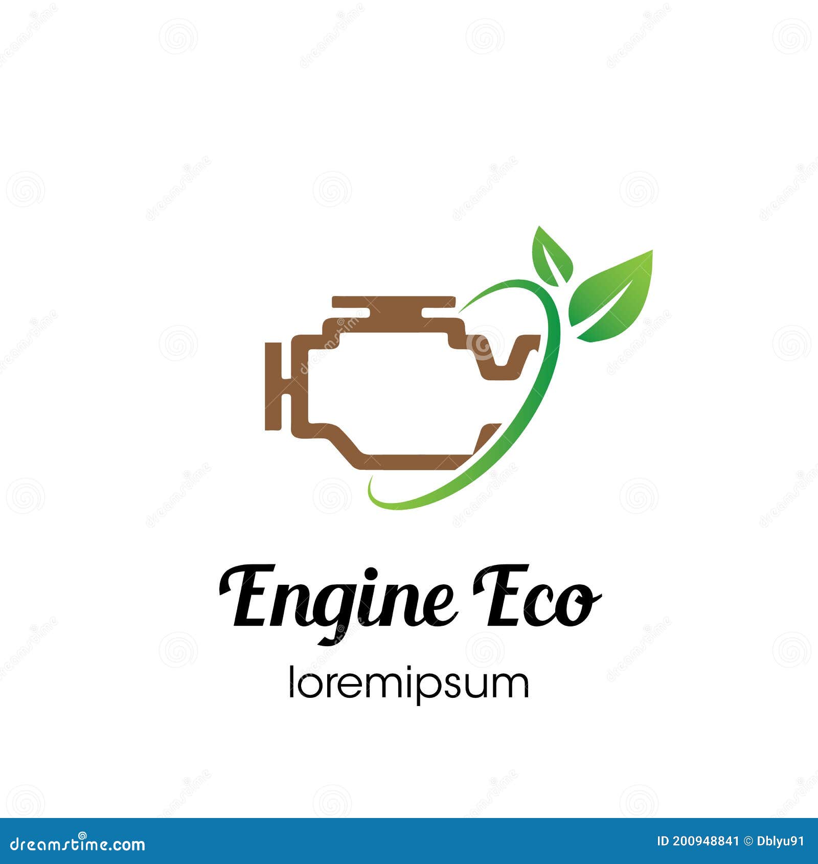 engine ecologo or  template 
