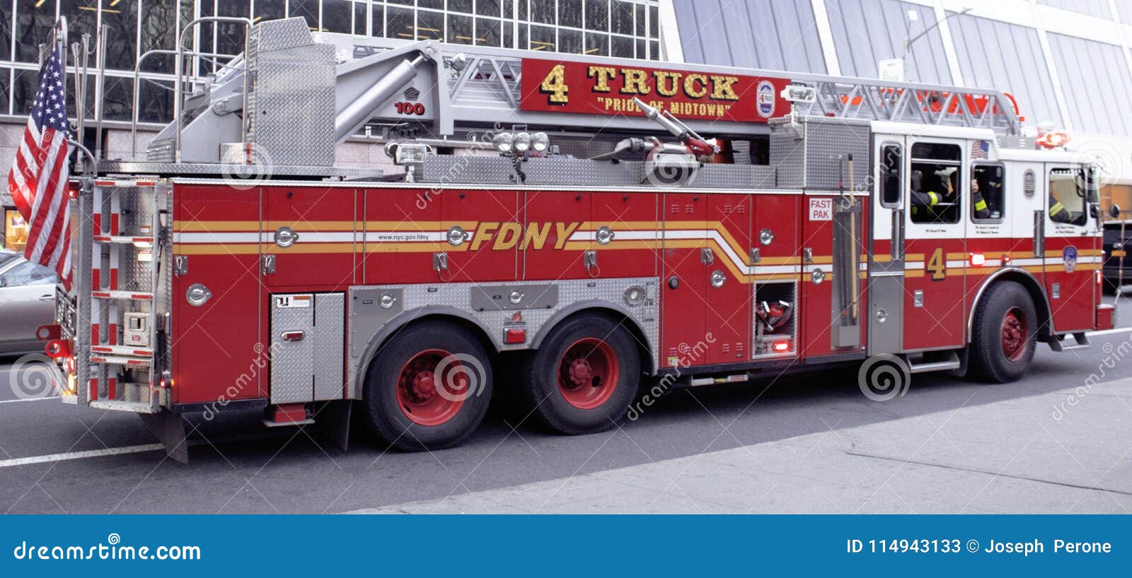 Fire Department Truck in New York City Editorial Stock Photo Fire Department Truck in New York City Editorial Stock Photo